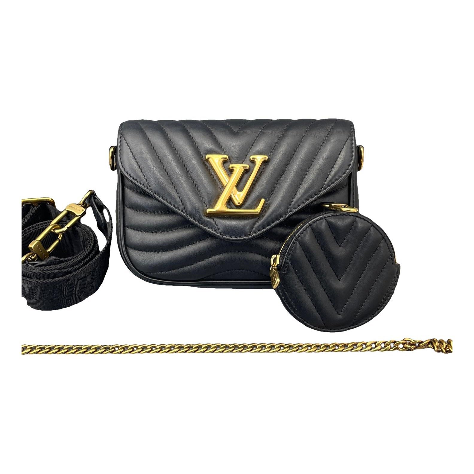 New Wave leather handbag