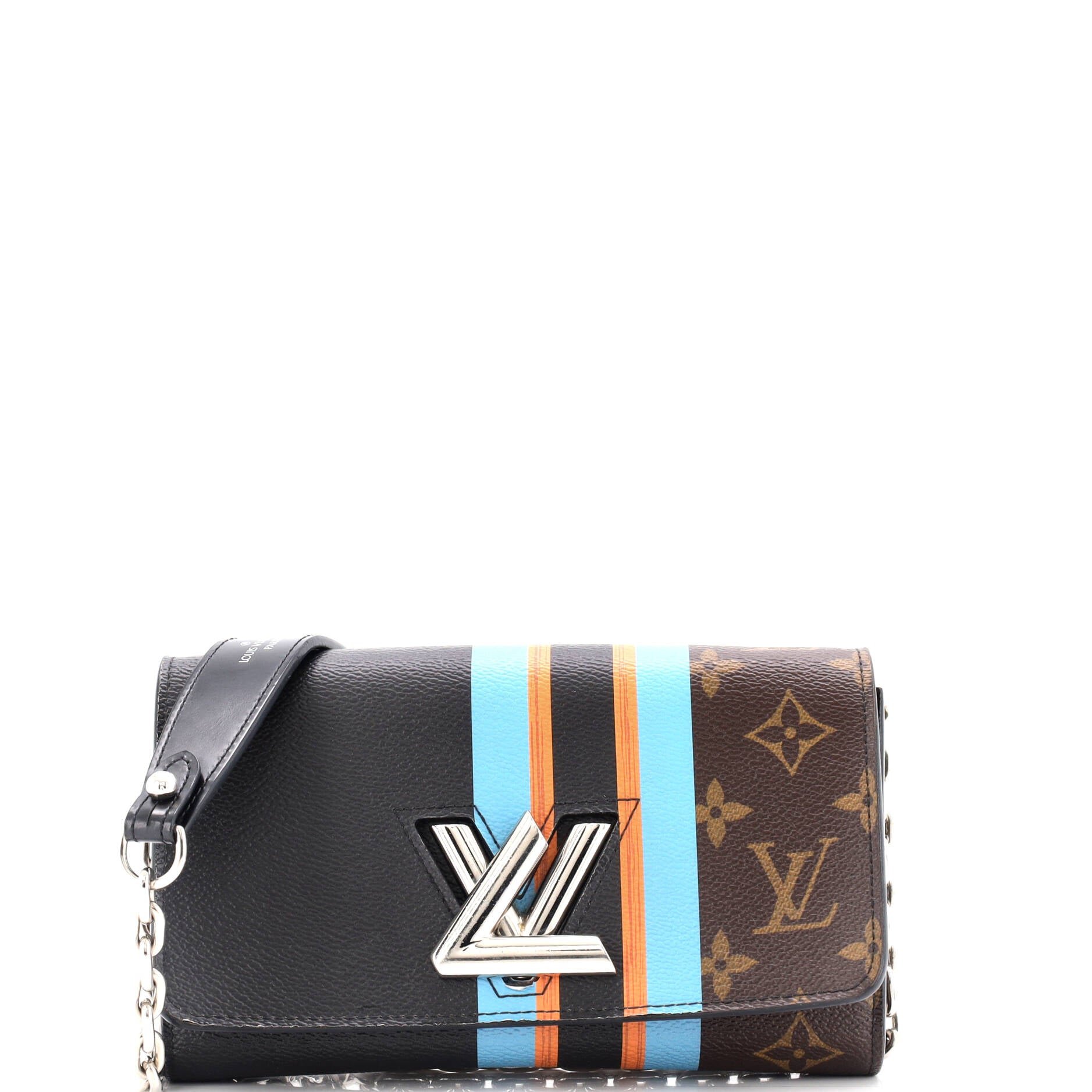 Louis Vuitton Twist Chain Wallet Limited Edition Monogram Canvas