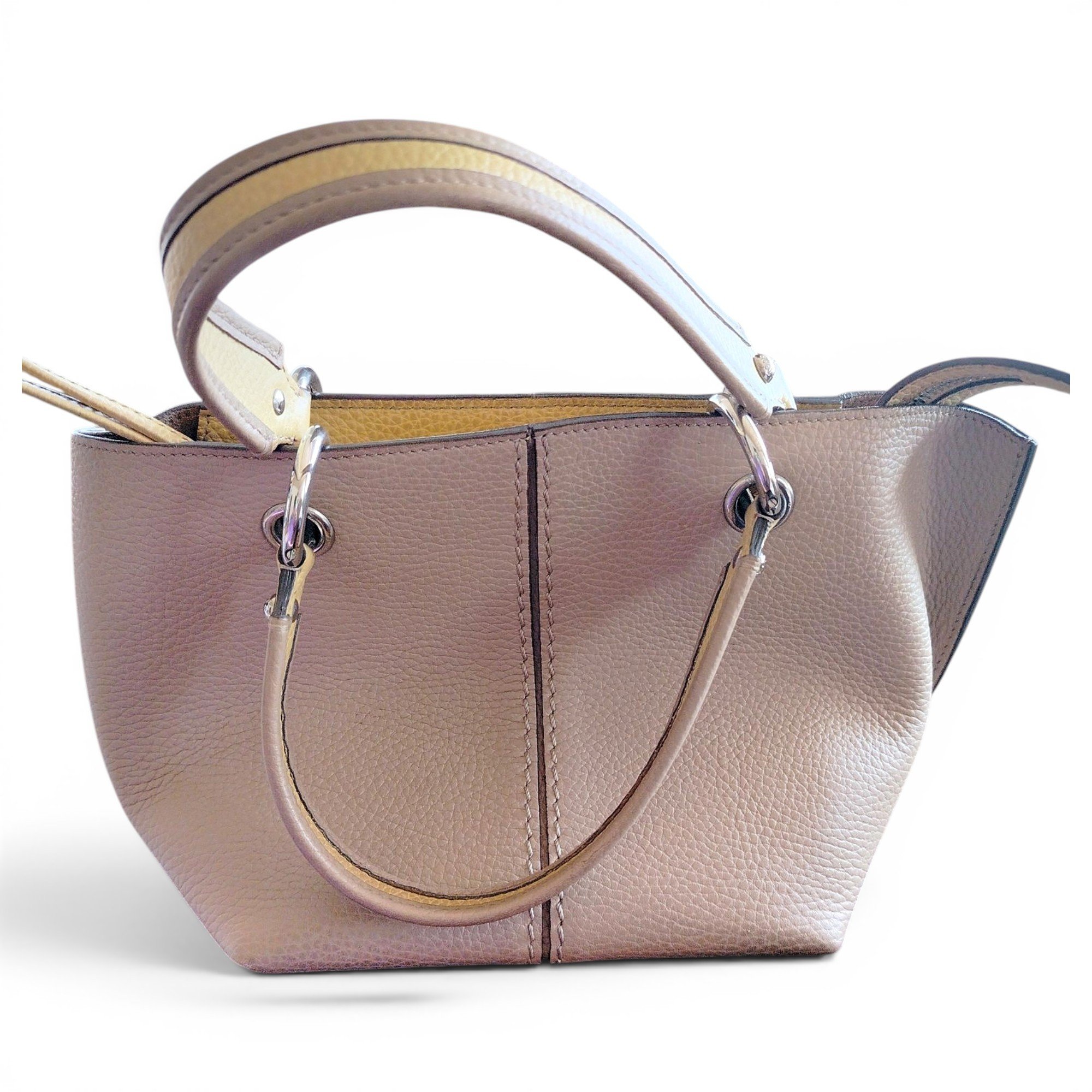 Leather tote