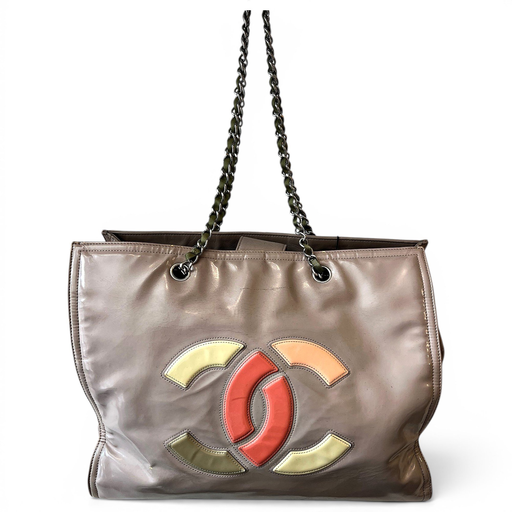 Vinyl handbag