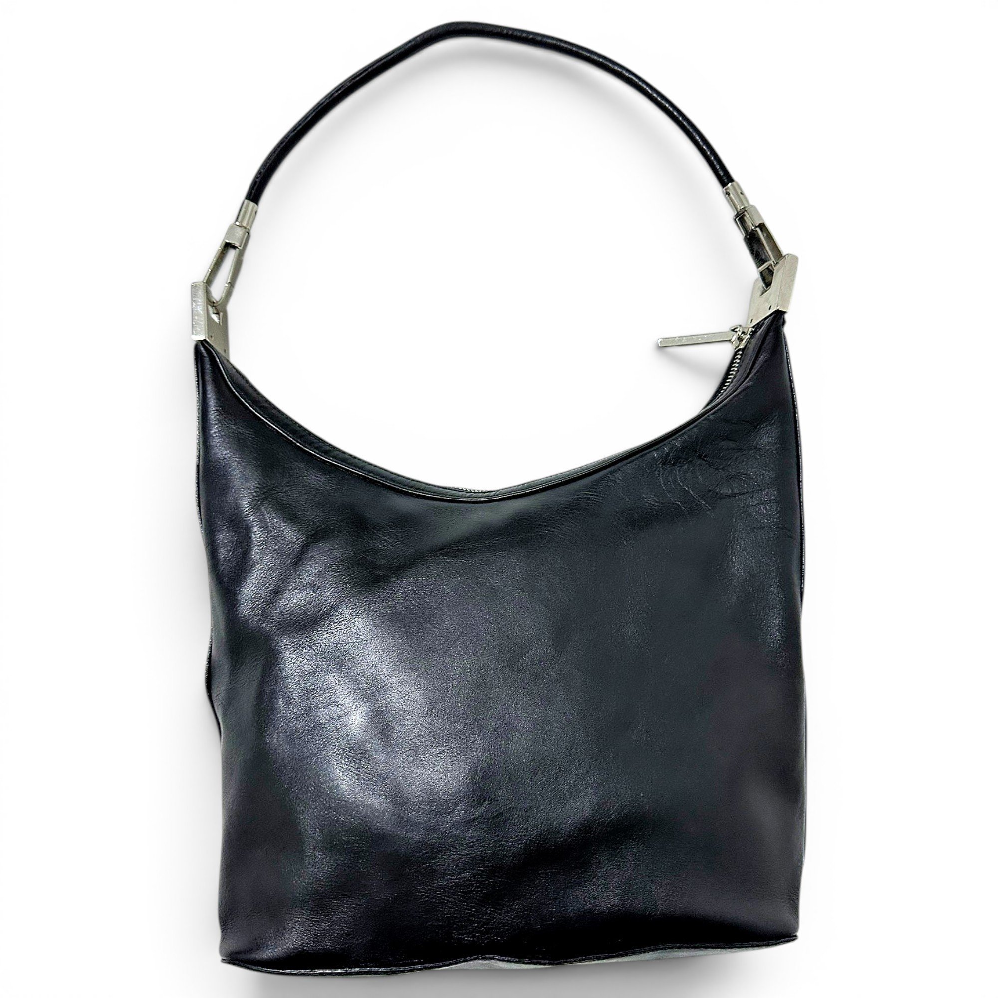 Hobo leather handbag