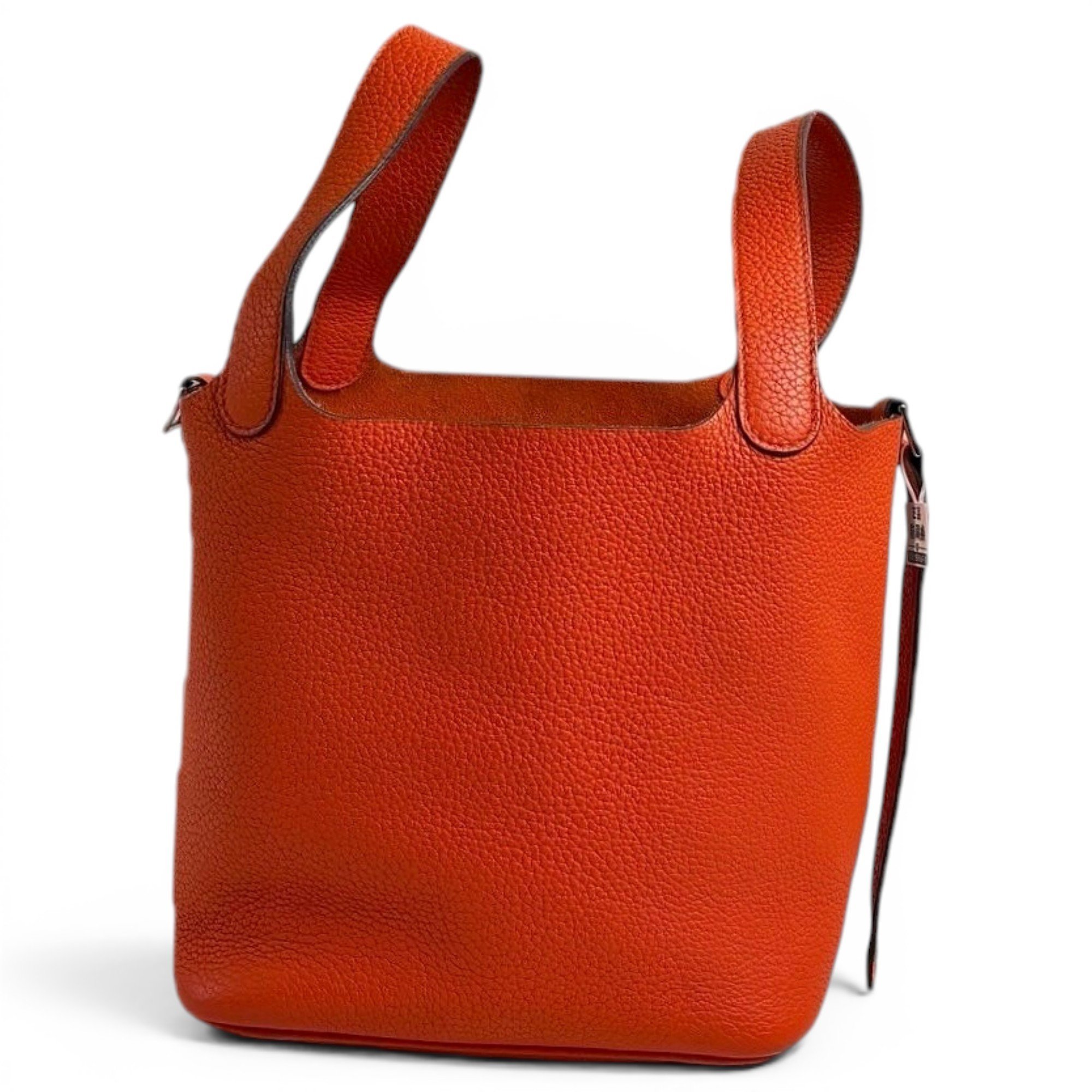 Picotin leather handbag