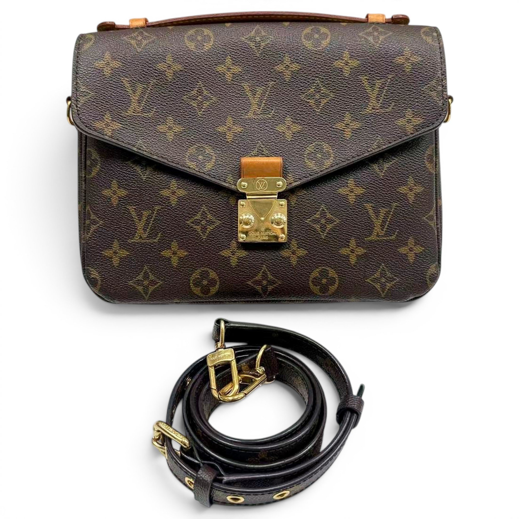 Metis leather handbag