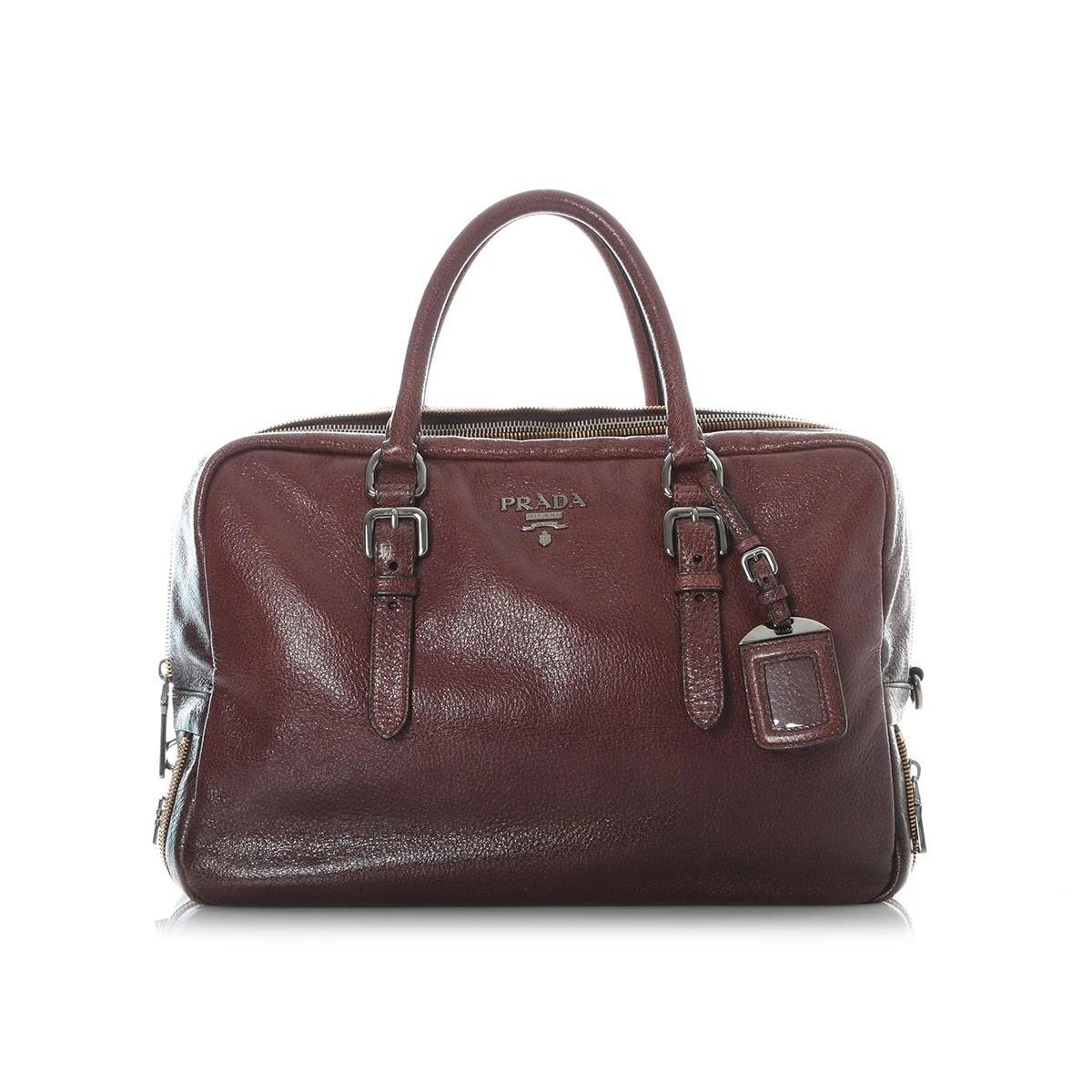 Leather satchel