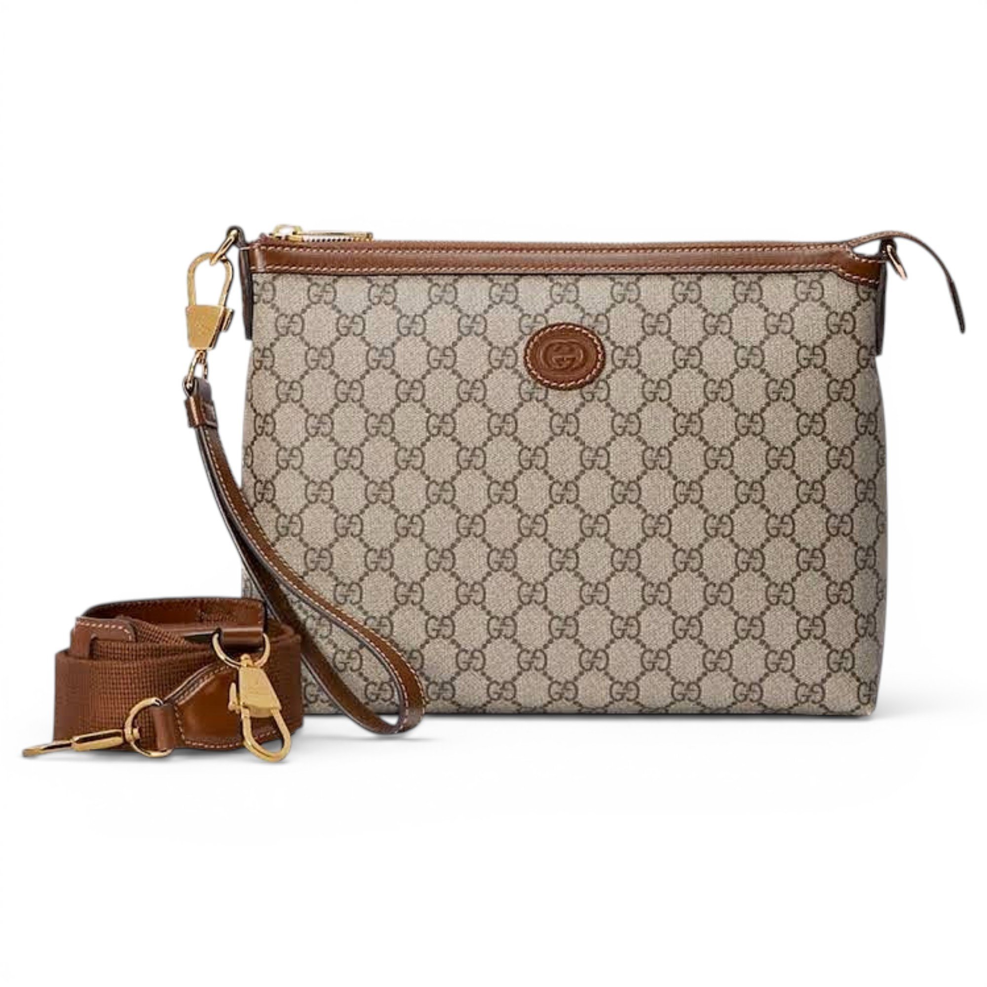 Patent leather handbag