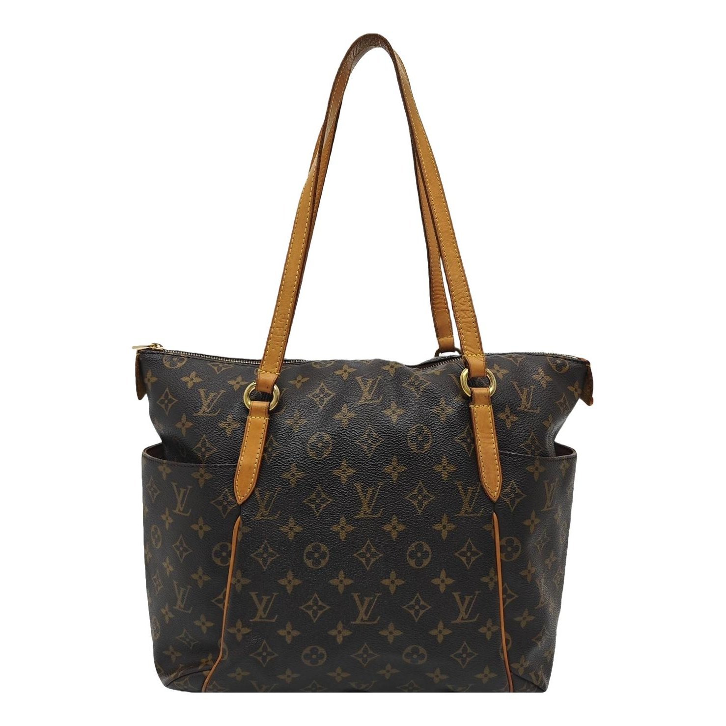 Totally leather handbag