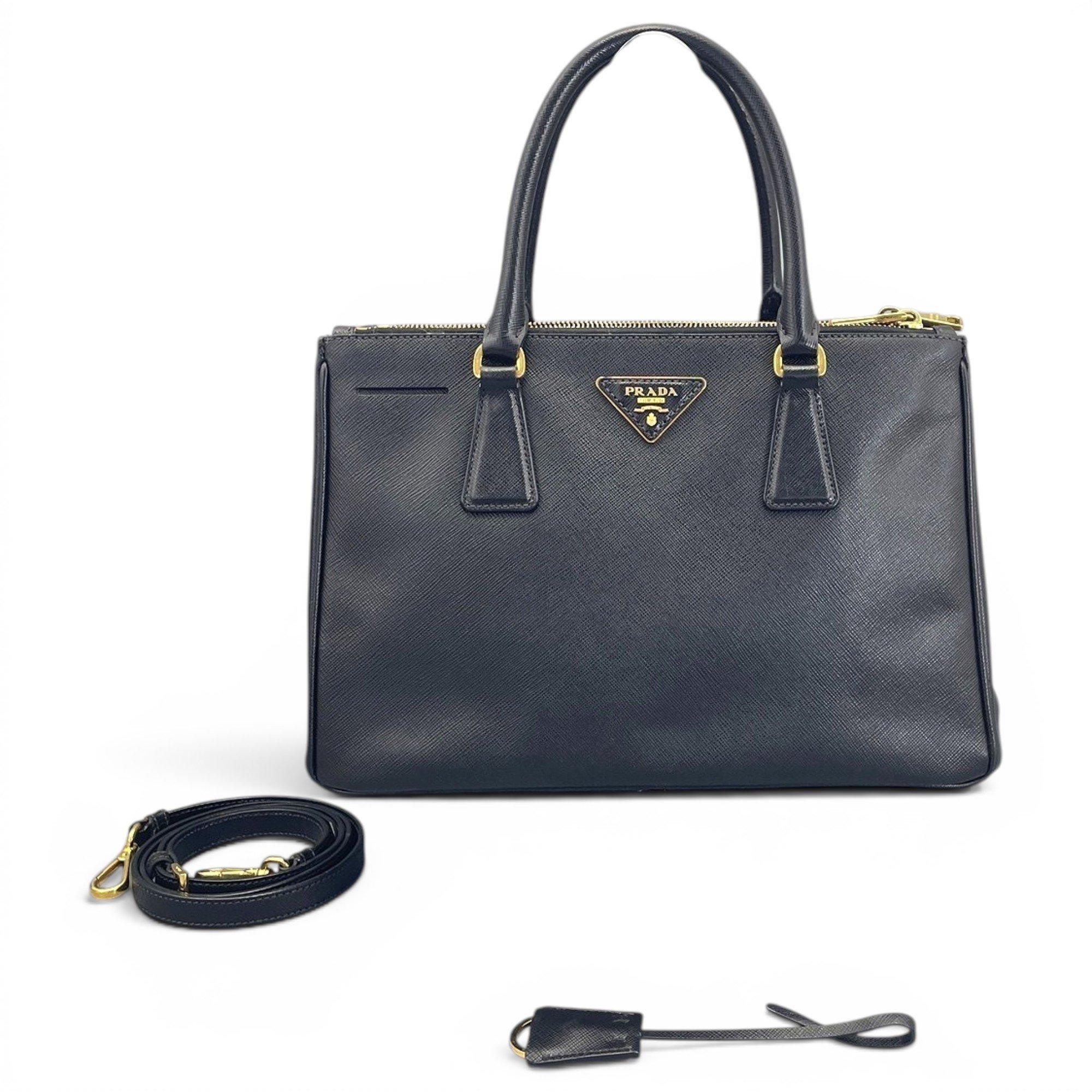 Galleria leather handbag
