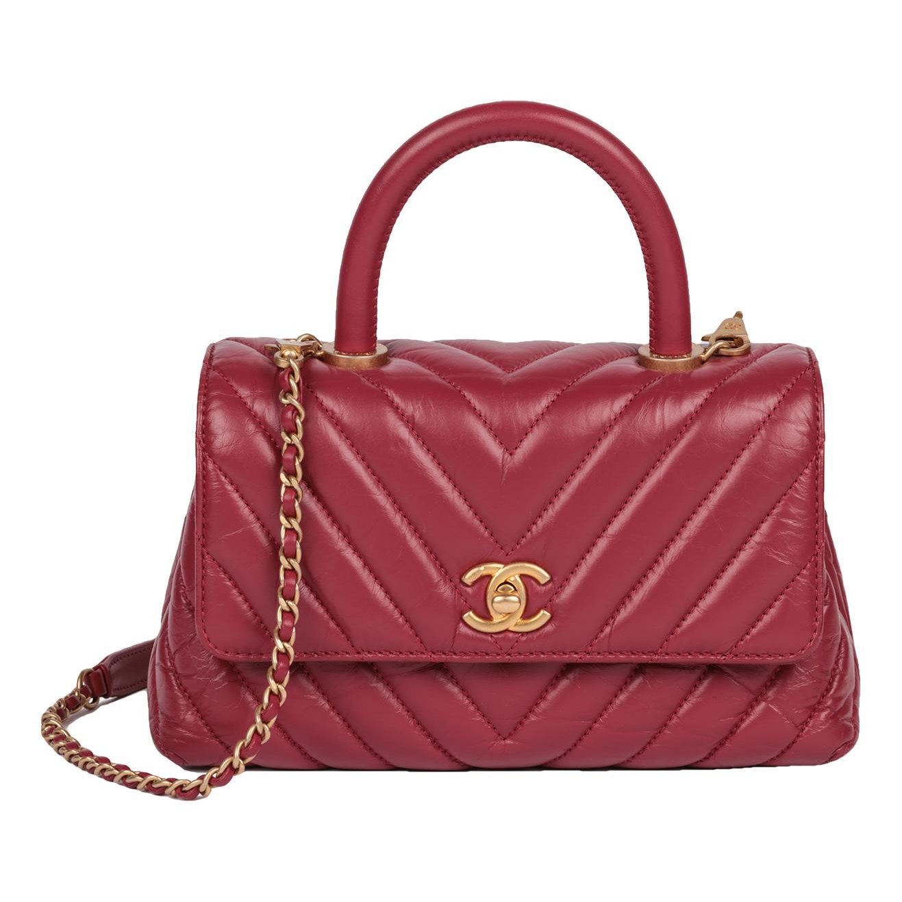 Coco Handle leather handbag