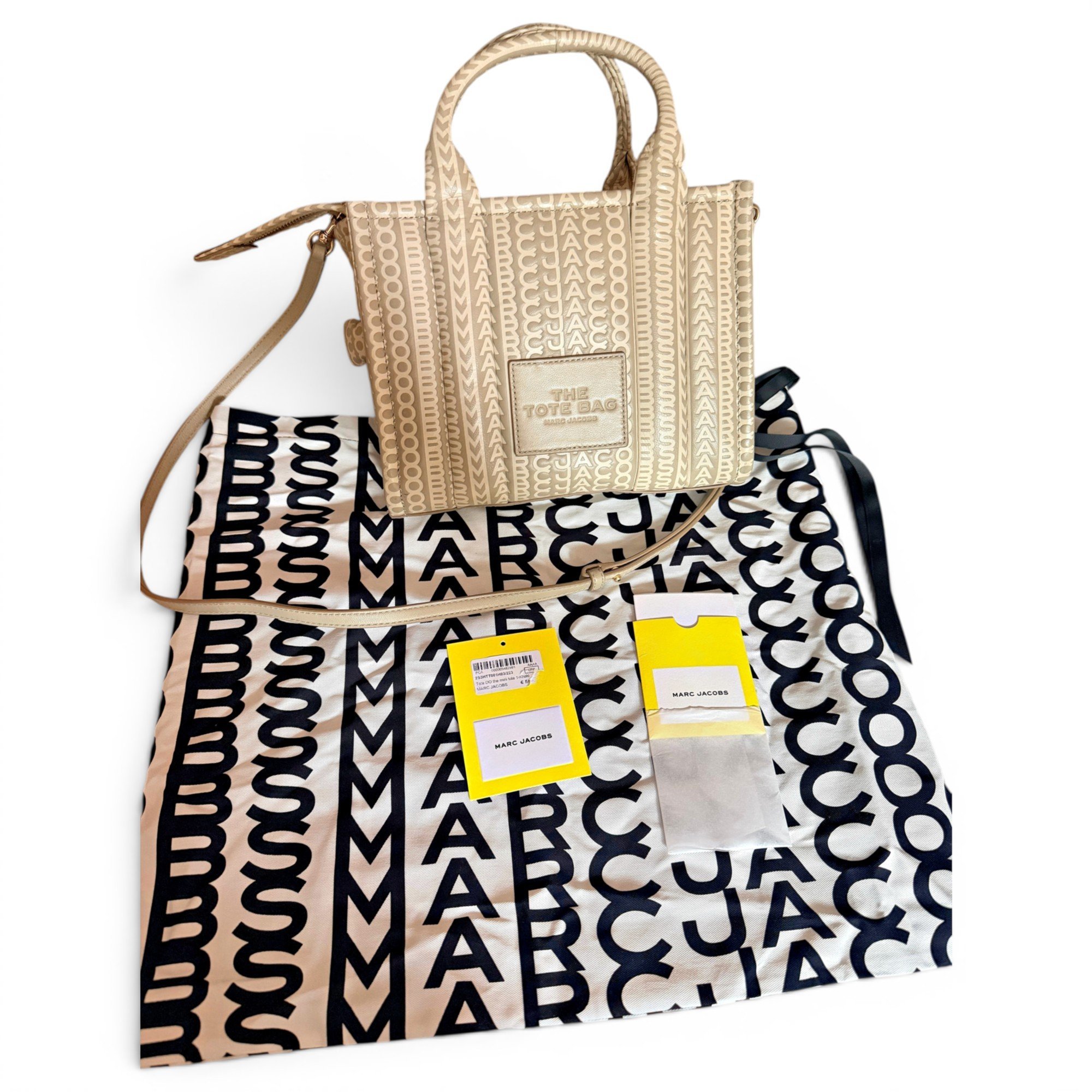 Patent leather tote