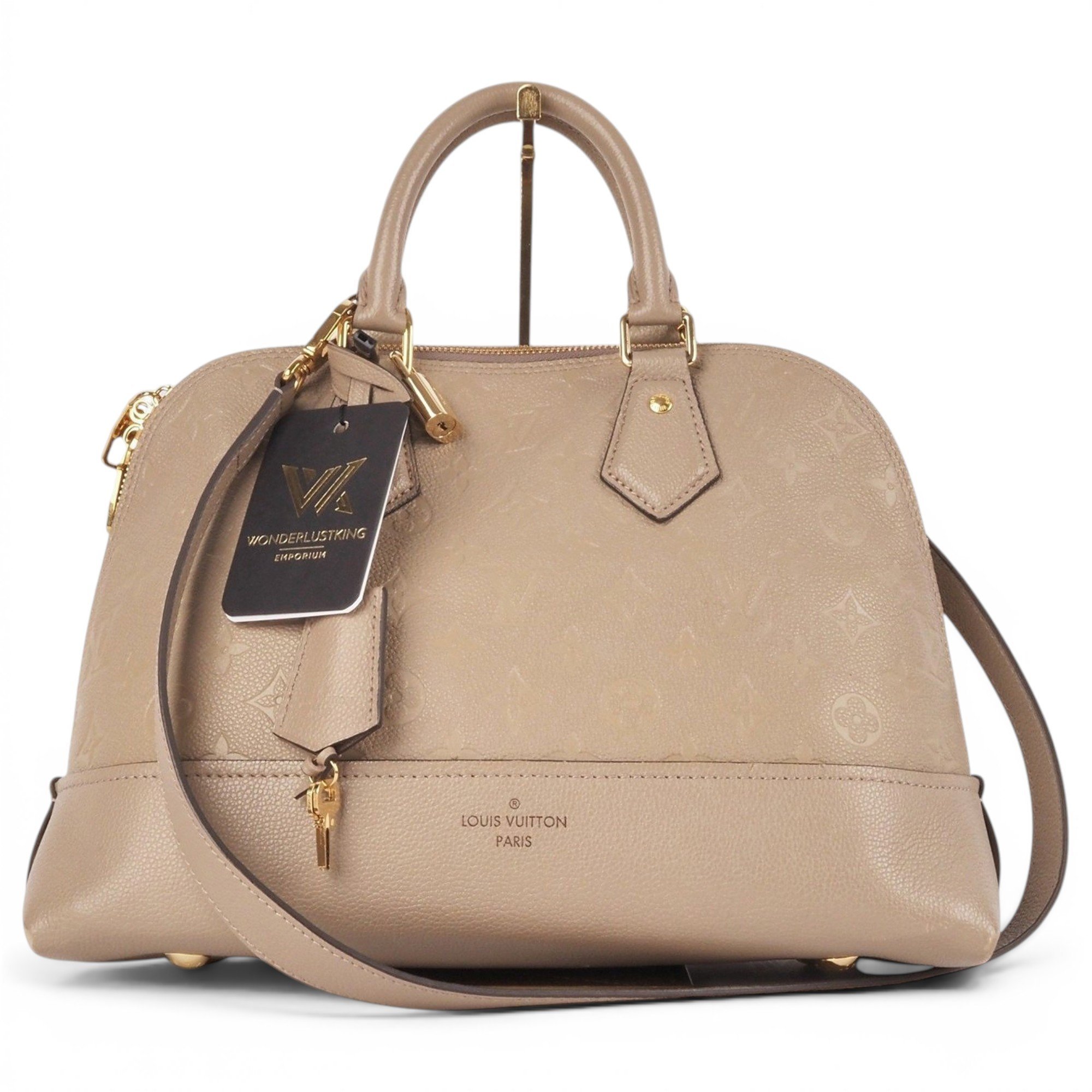Alma leather handbag