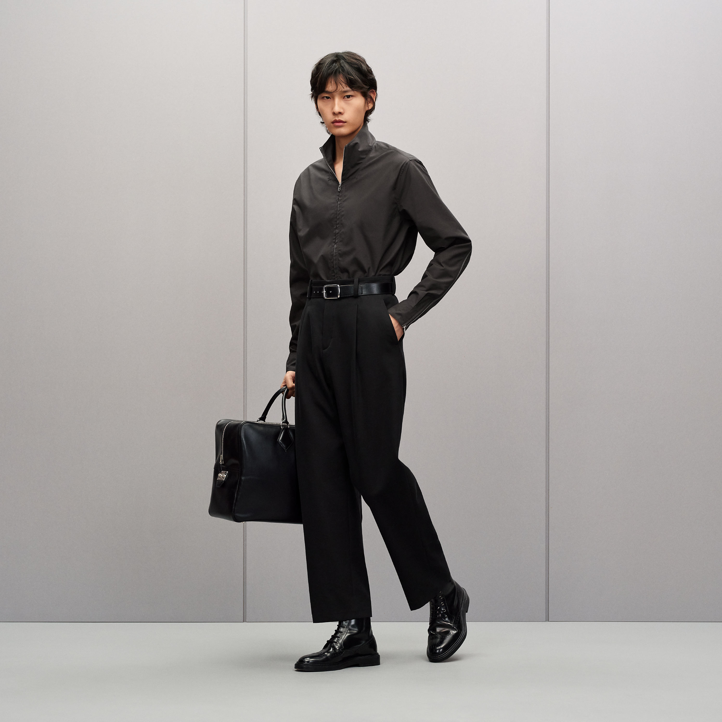 Pleated Palerme pants