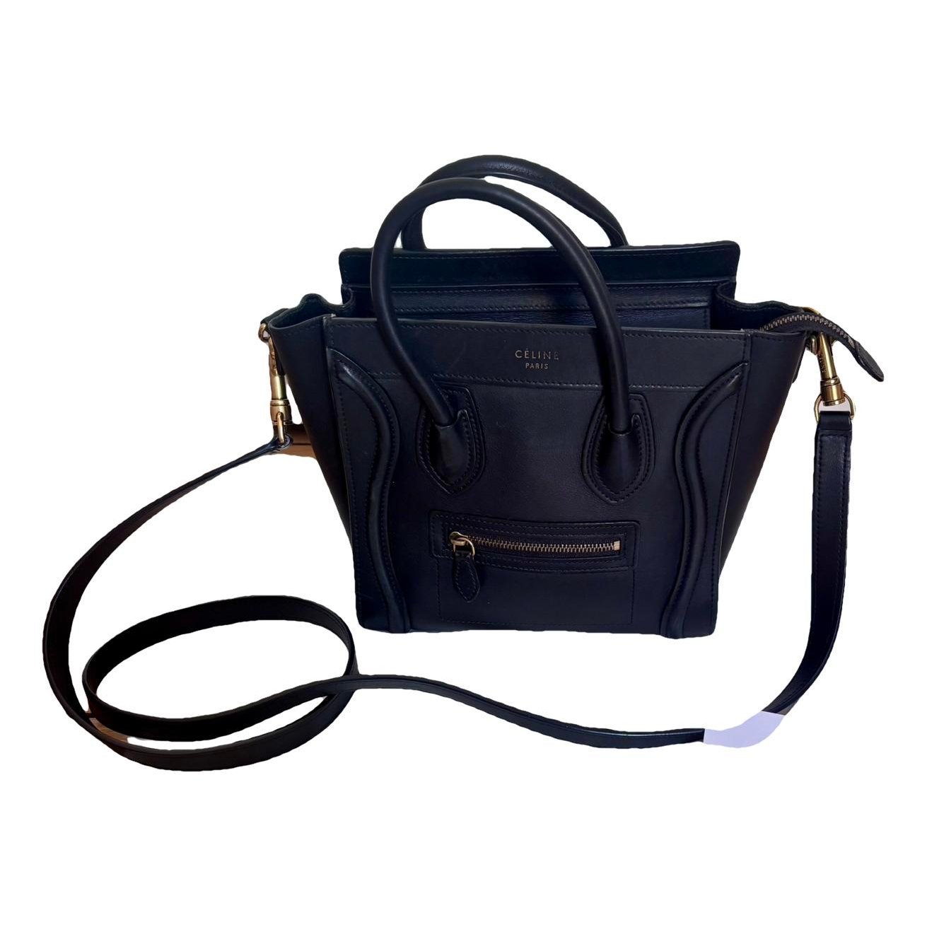 Nano Luggage leather handbag