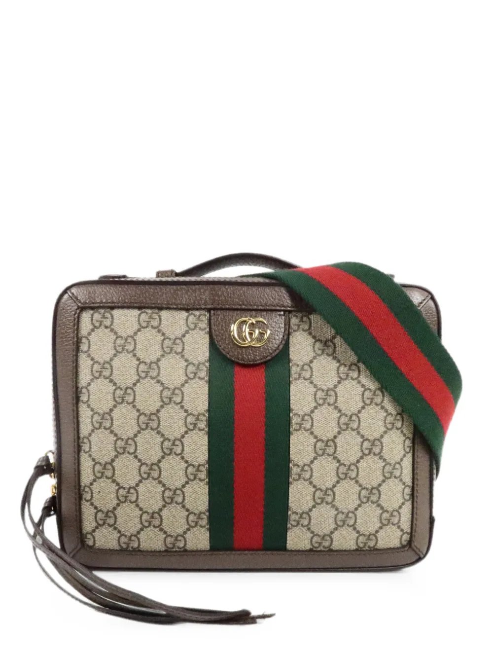 Ophidia GG-canvas cross body bag