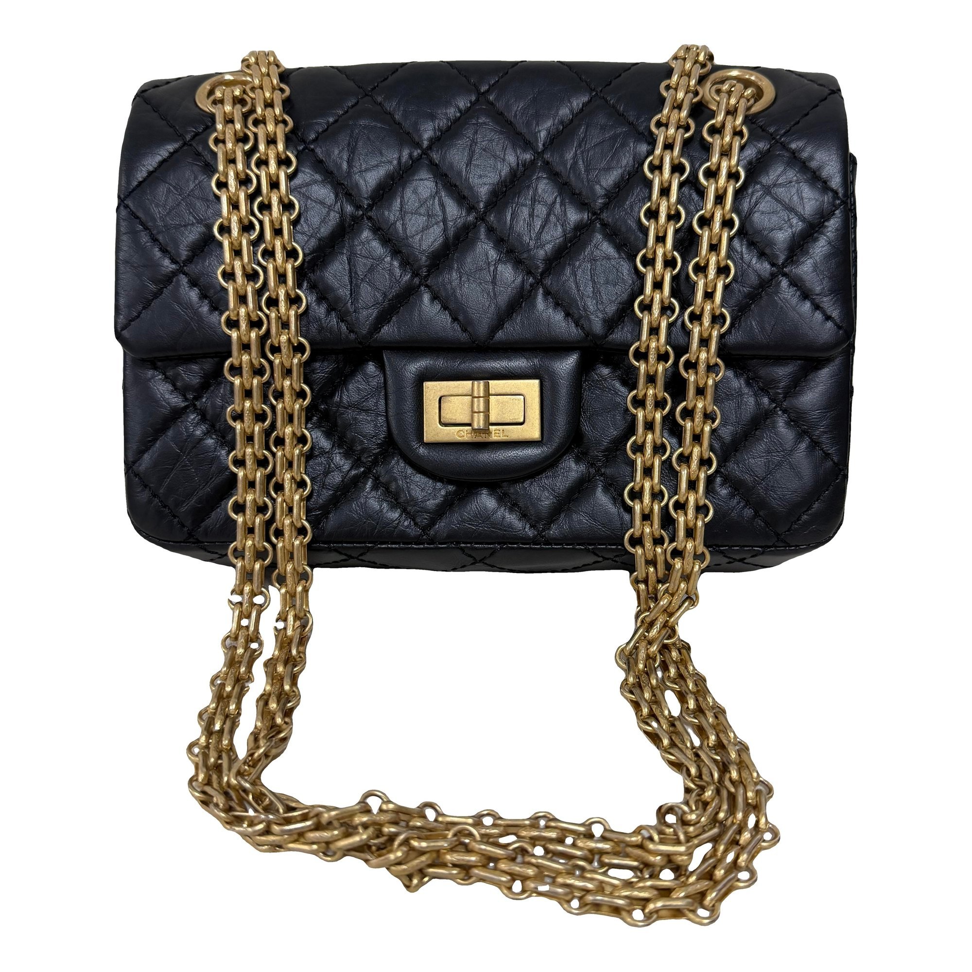 2.55 leather handbag
