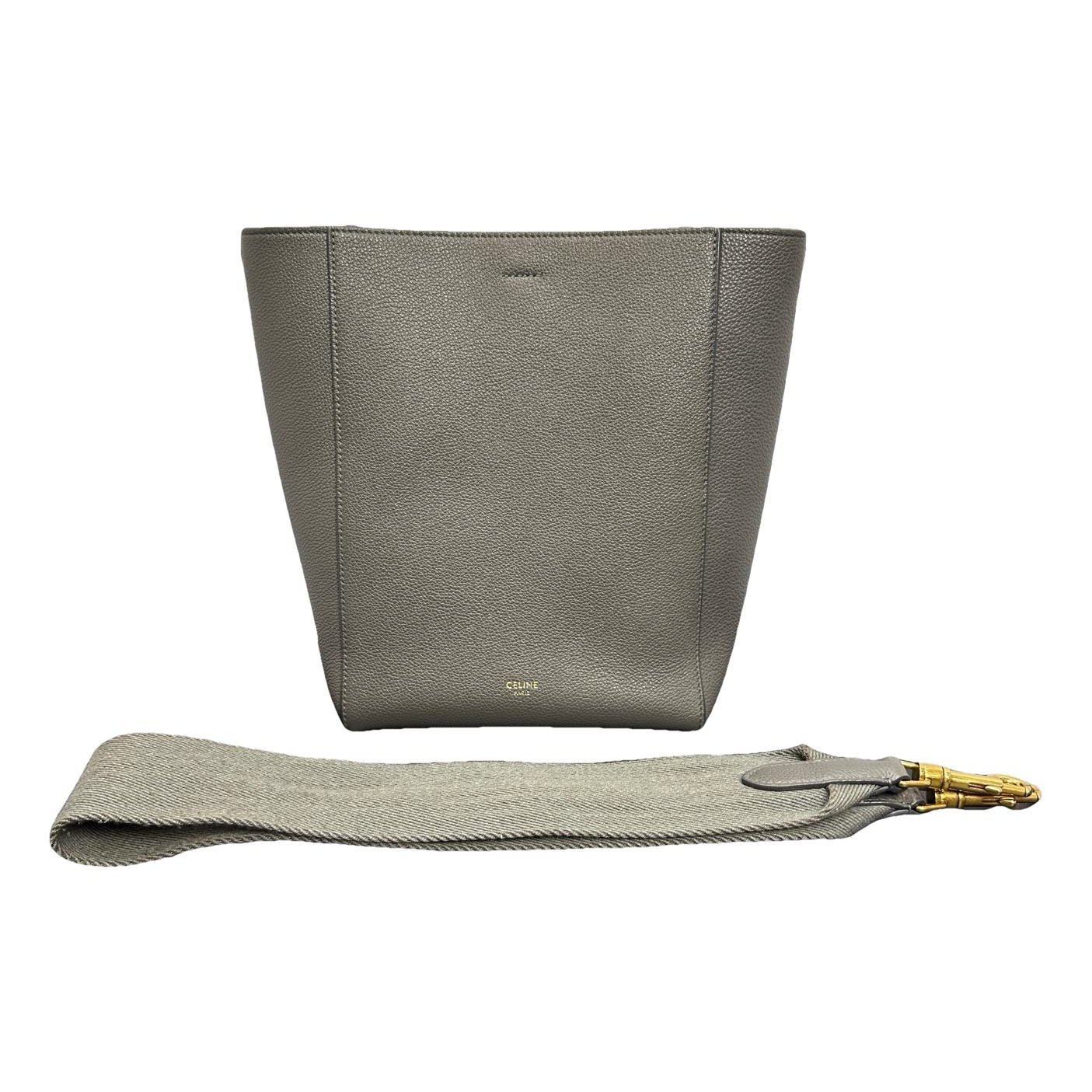 Seau Sangle leather tote