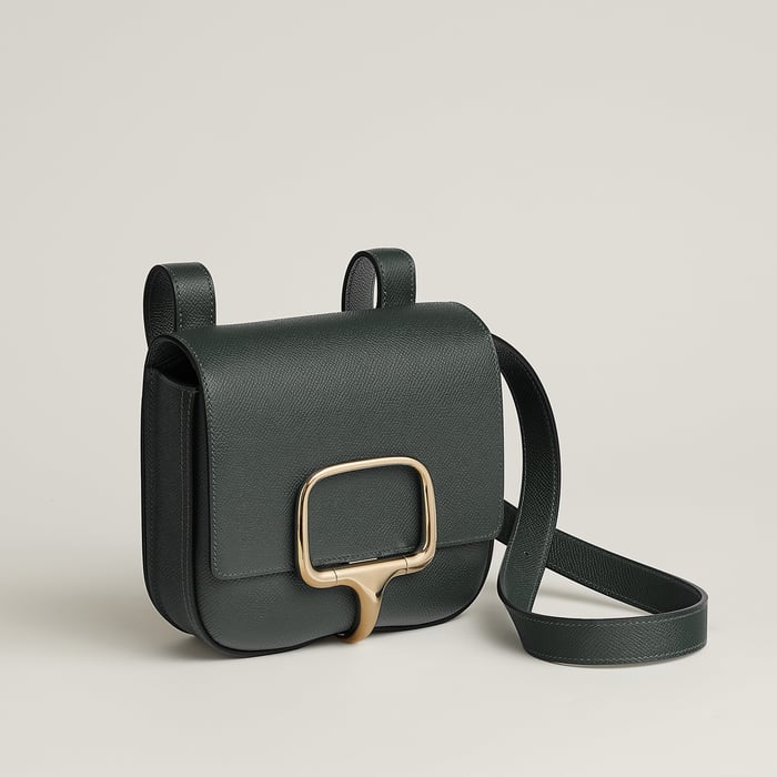 Vert Mangrove Hermès Della Cavalleria Mini Bag II