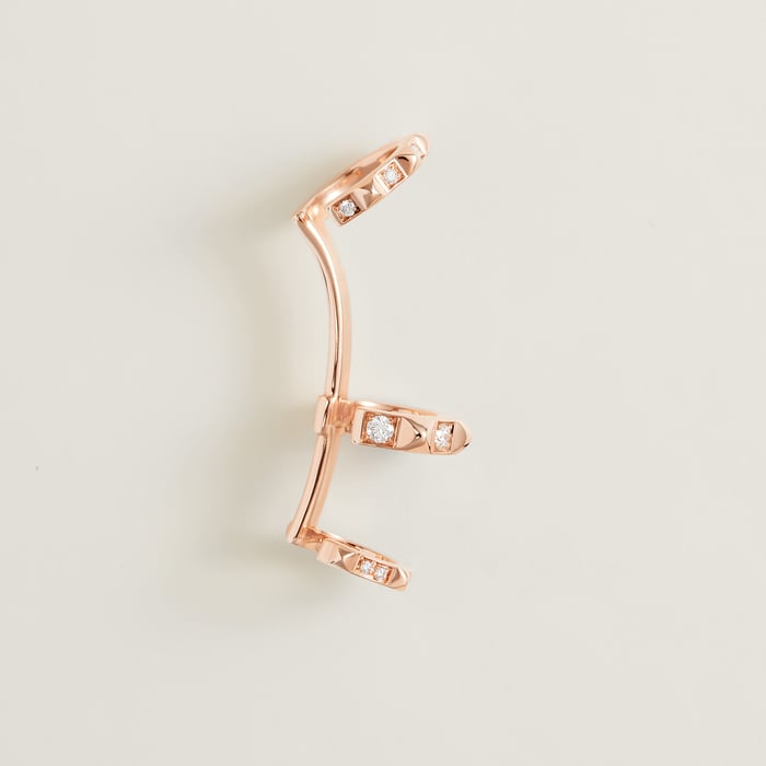 Sans Coloris Hermès Clou d'H Left Single Ear Cuff