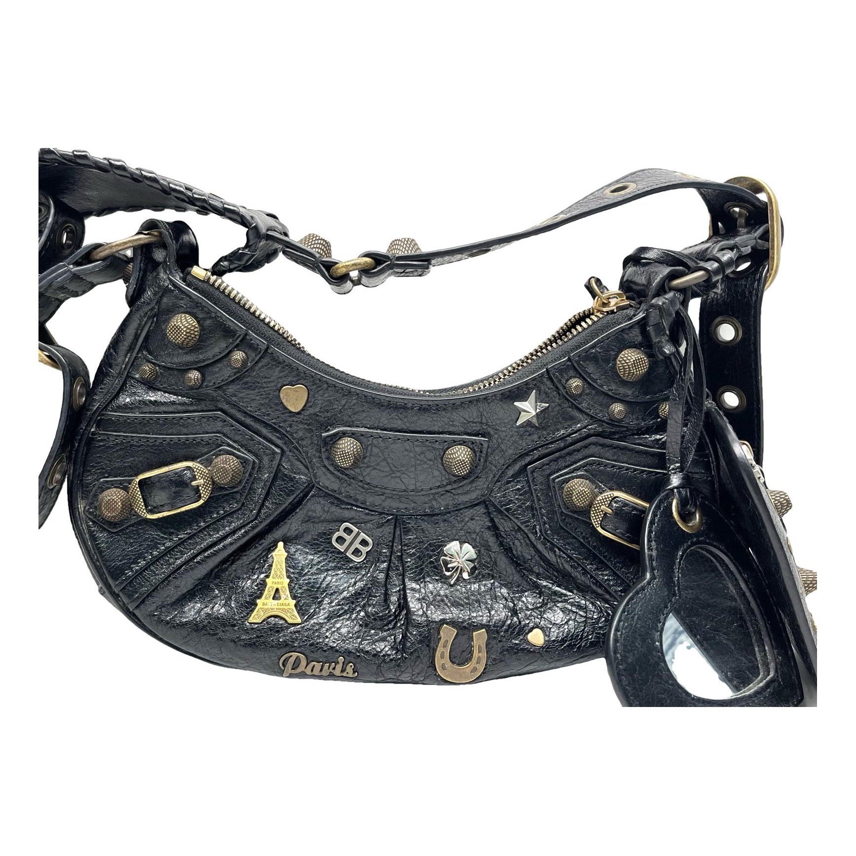 Le Cagole leather handbag