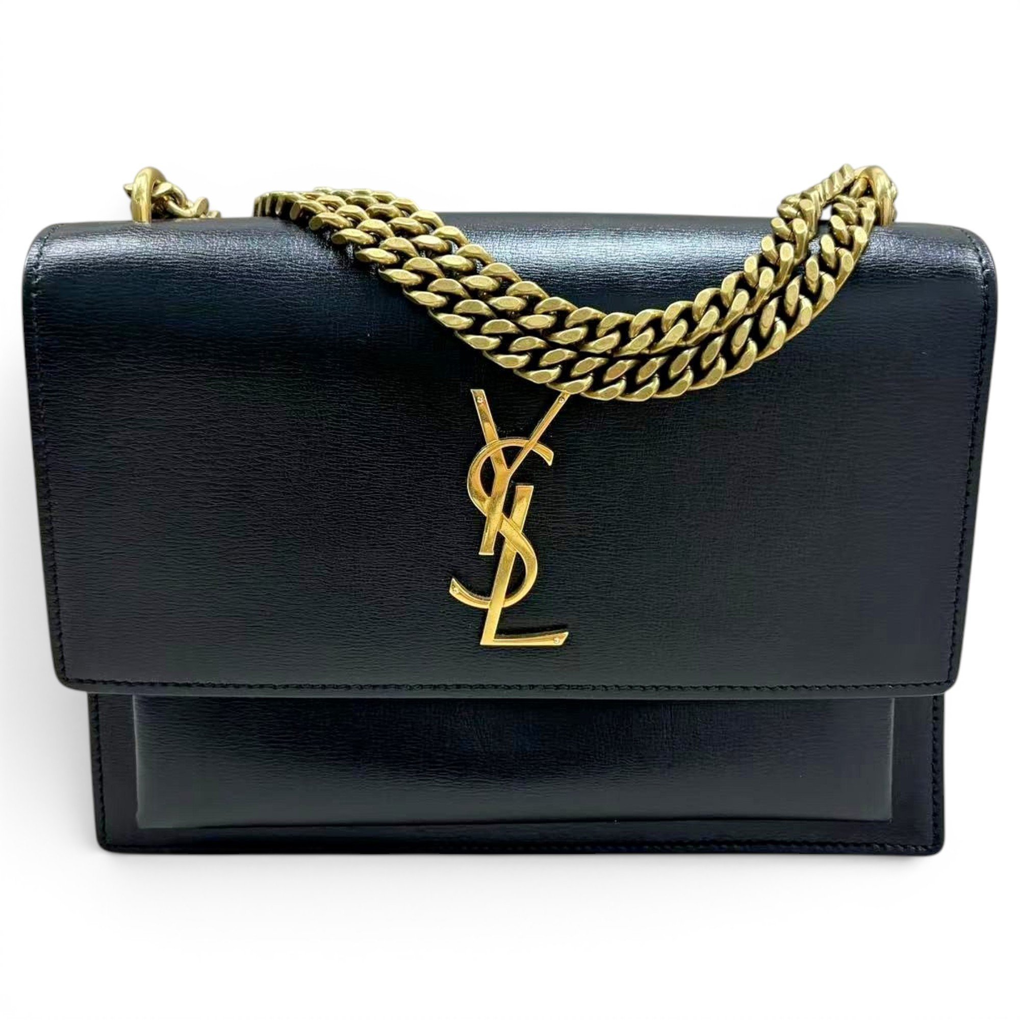 Sunset leather handbag