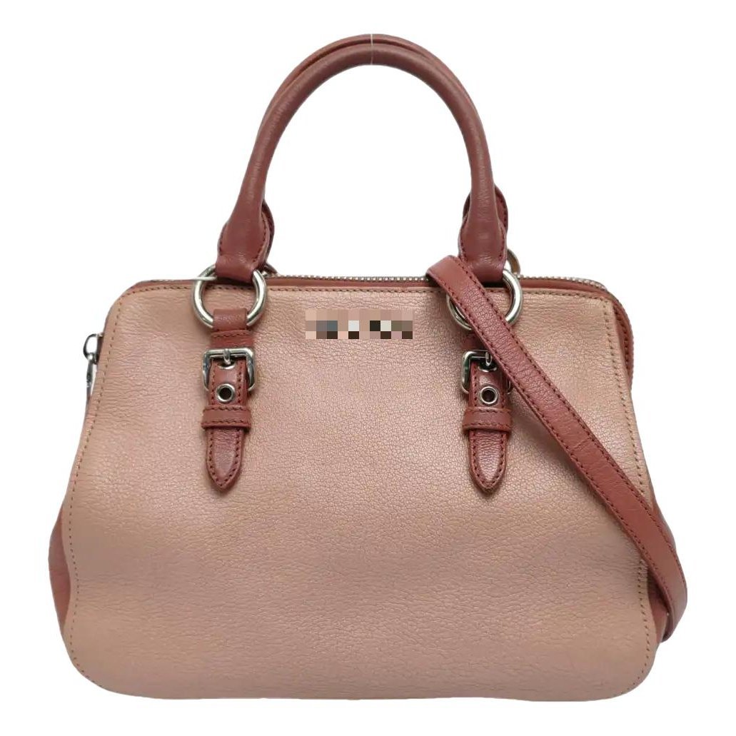 Leather handbag