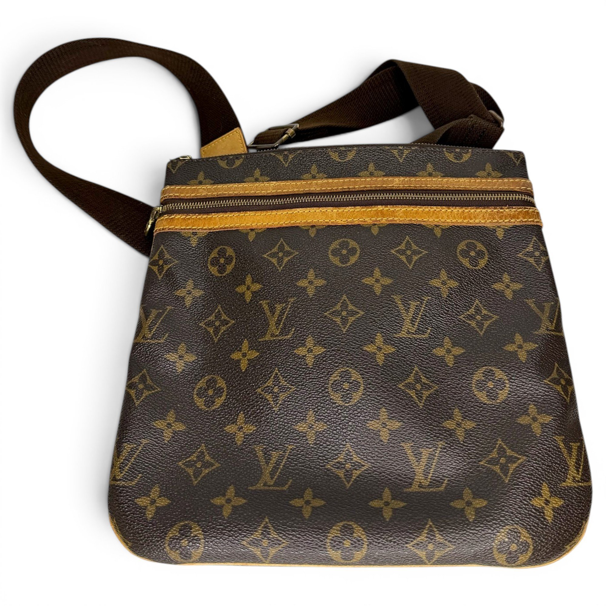 Olav leather crossbody bag
