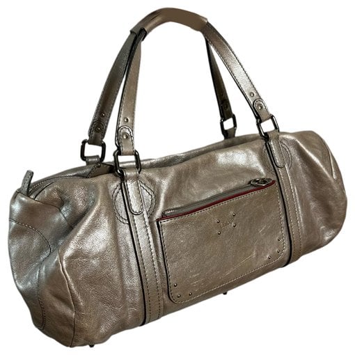 Paddington leather bowling bag