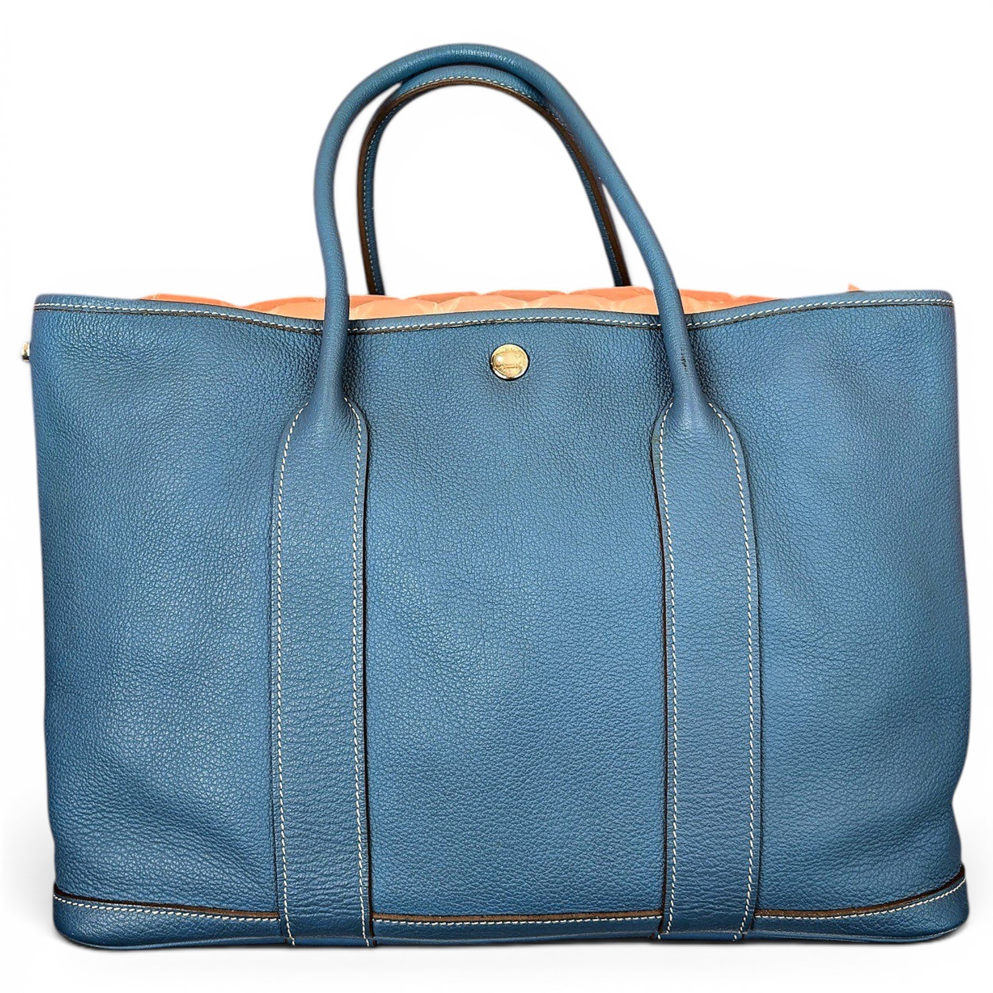 Garden Party leather handbag