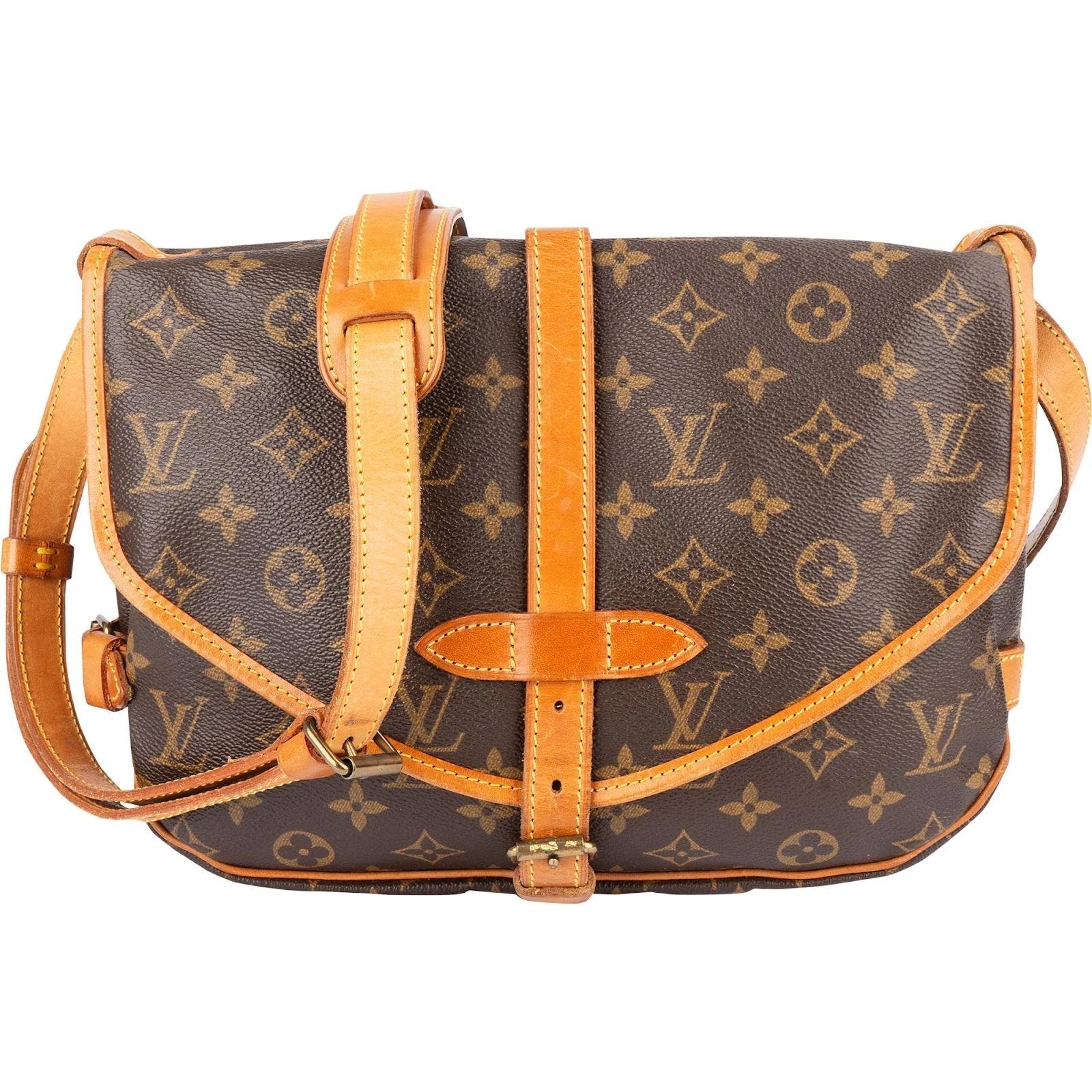 Saumur leather crossbody bag