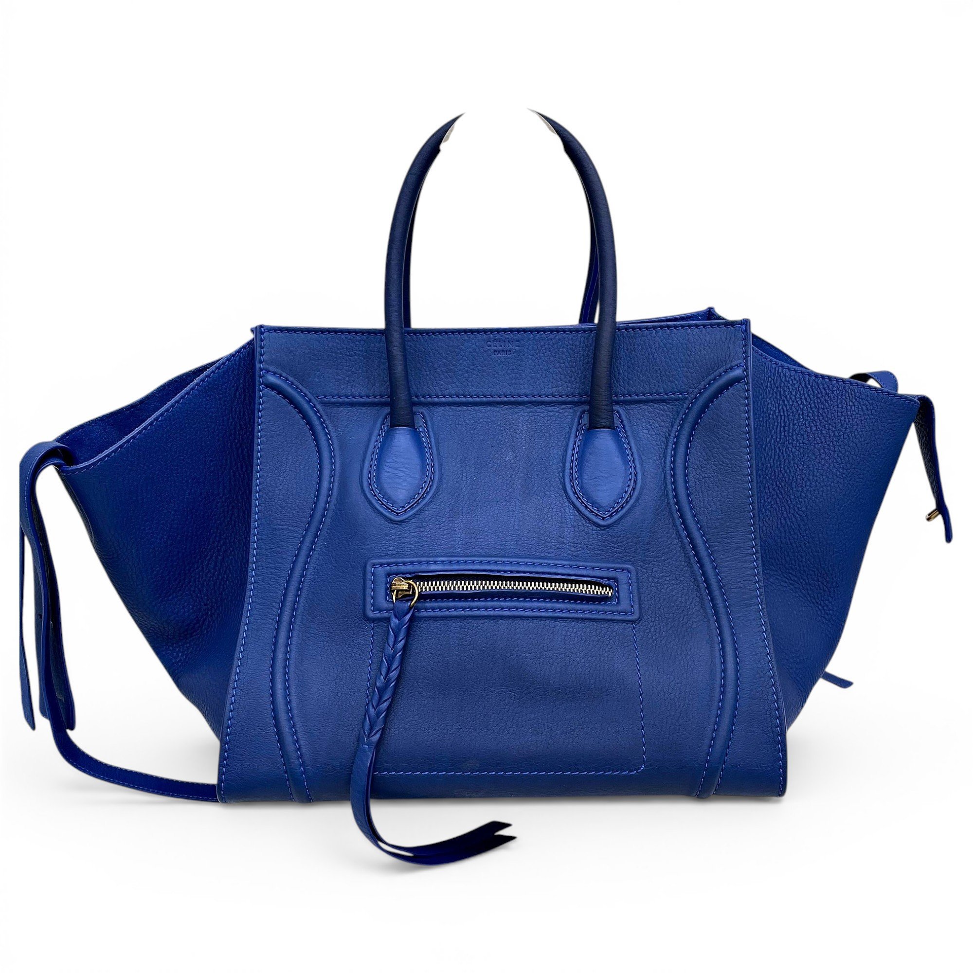 Celine Luggage Phantom leather handbag
