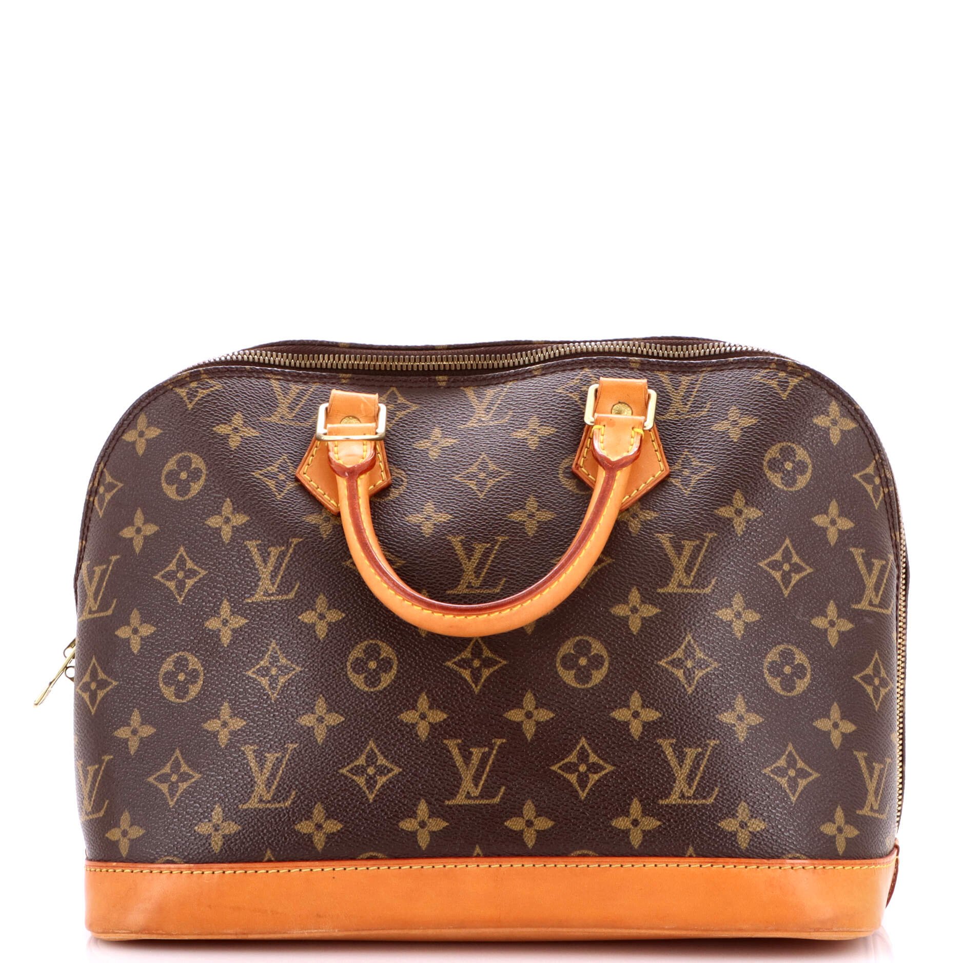 Louis Vuitton Vintage Alma Handbag Monogram Canvas PM