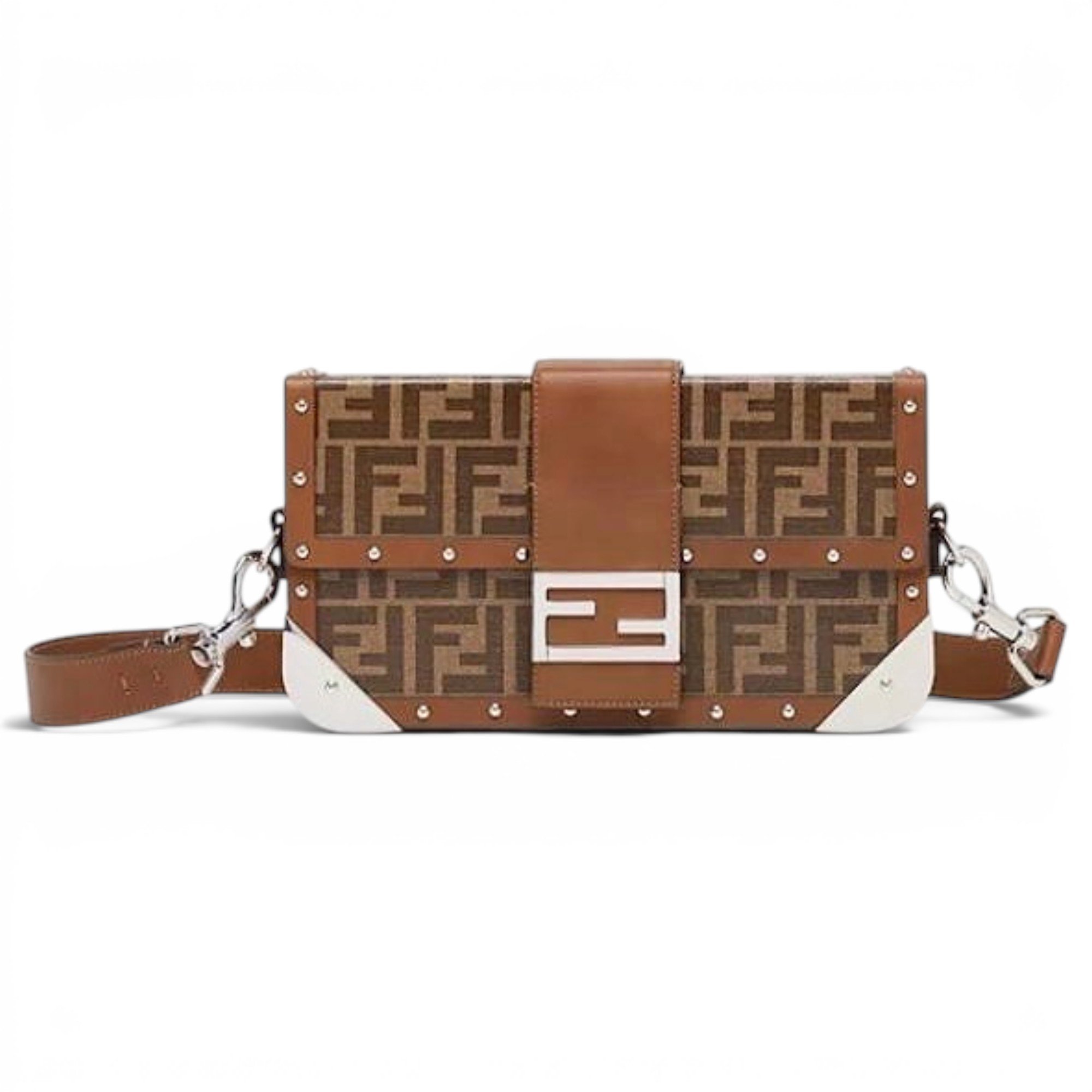 Baguette leather handbag