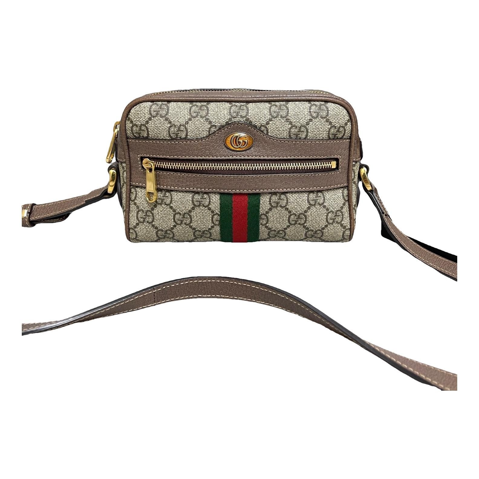Ophidia leather handbag