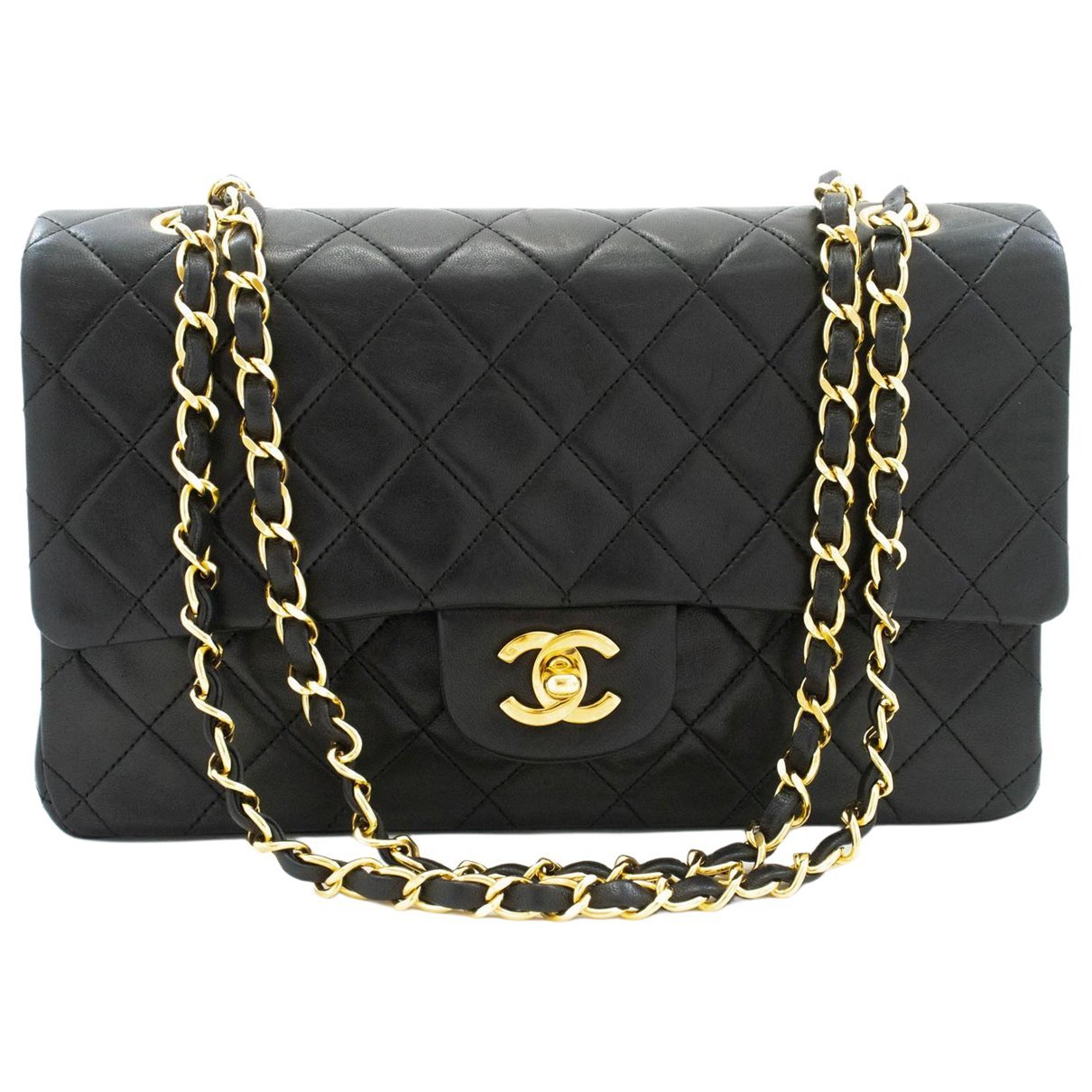 Trendy CC Flap leather crossbody bag
