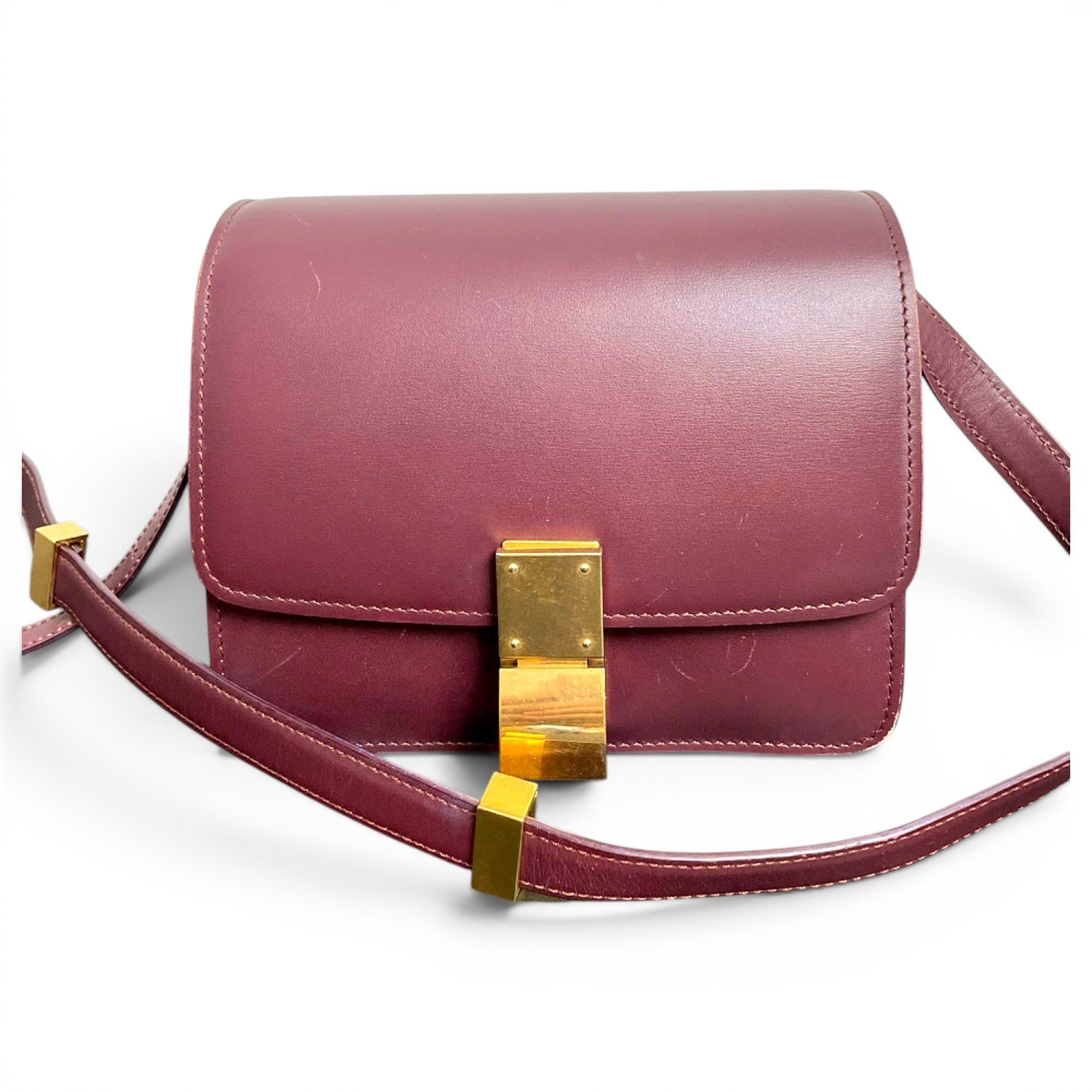 Classic leather handbag