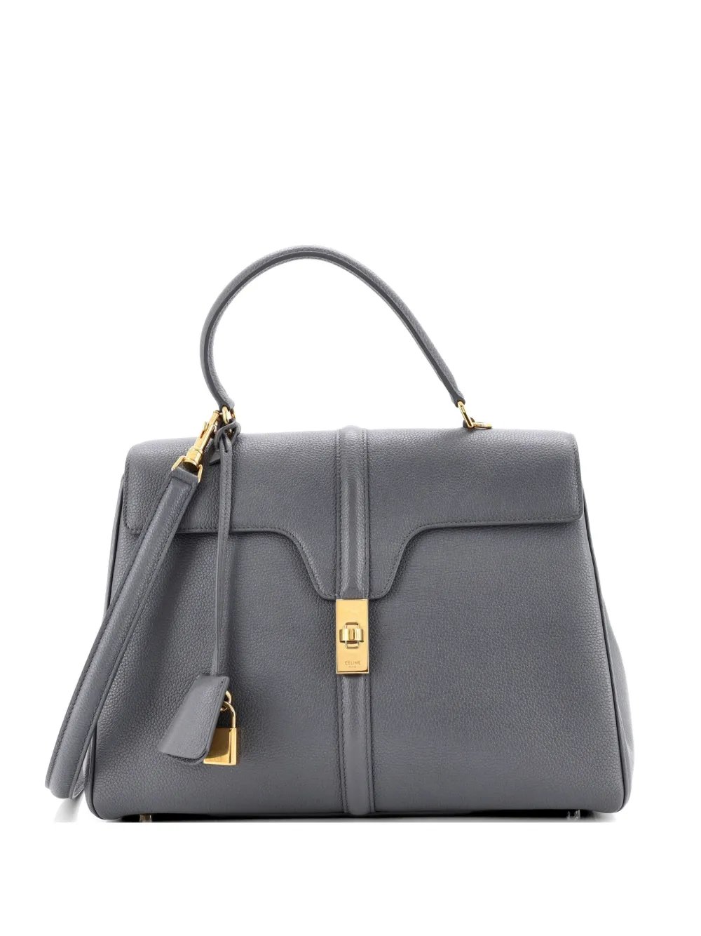 16 Top Handle Bag Grained Calfskin Medium shoulder bag
