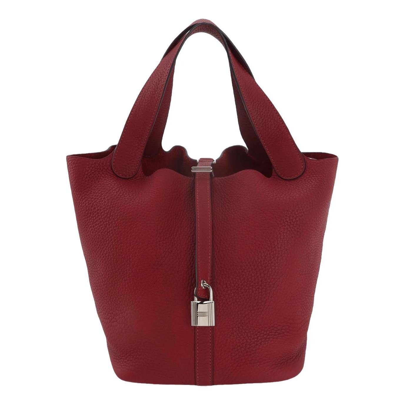 Picotin leather handbag