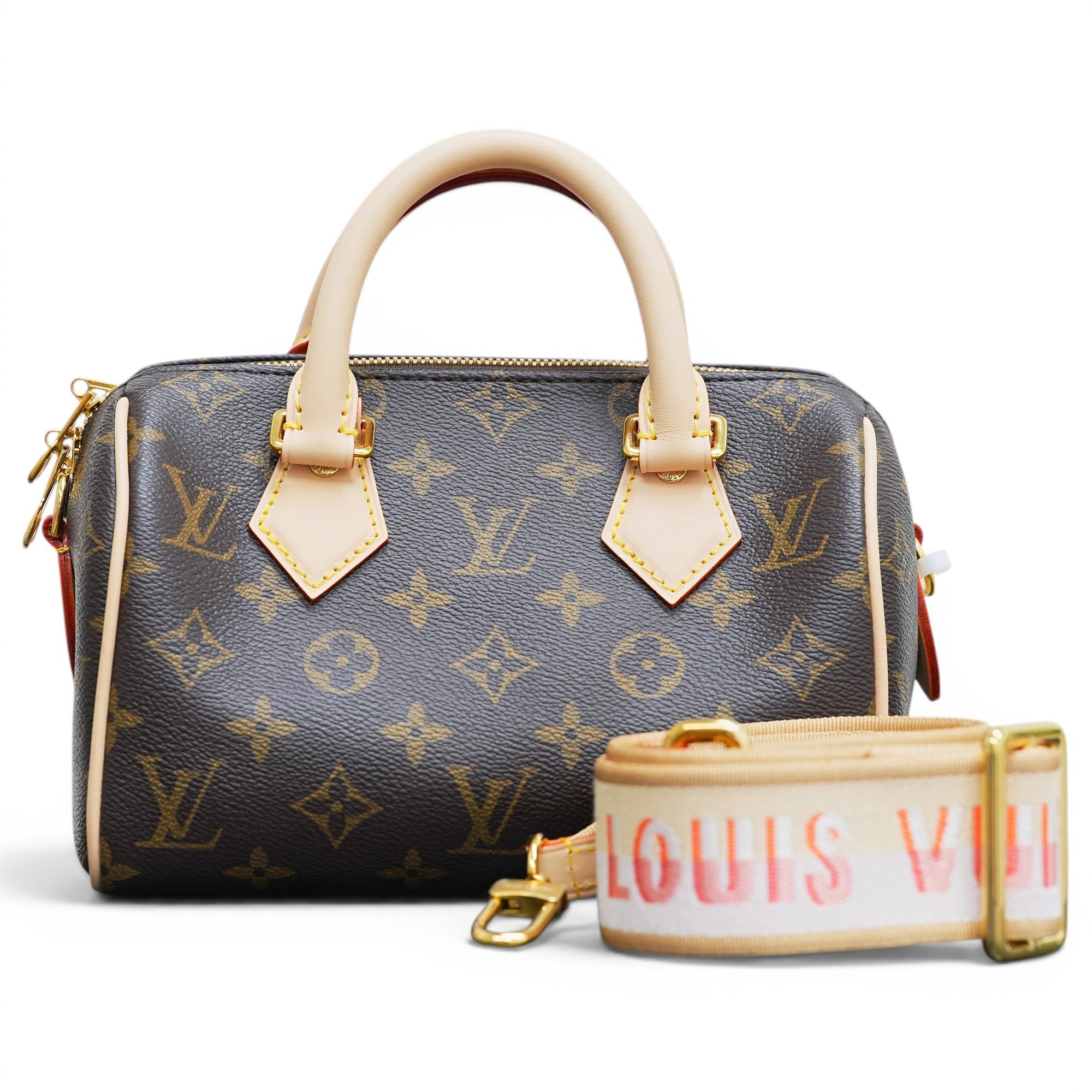 Speedy Bandoulière leather crossbody bag