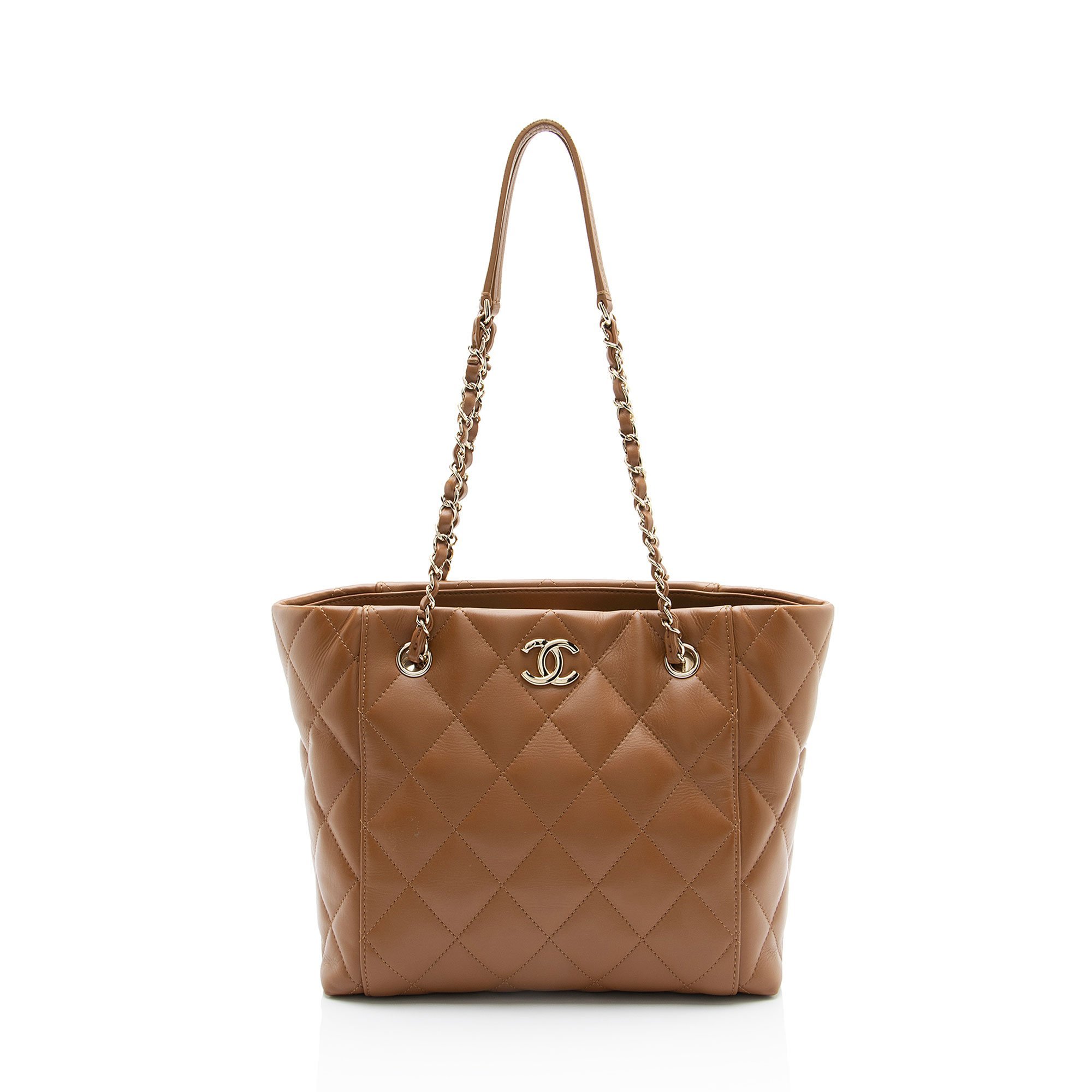 Leather tote