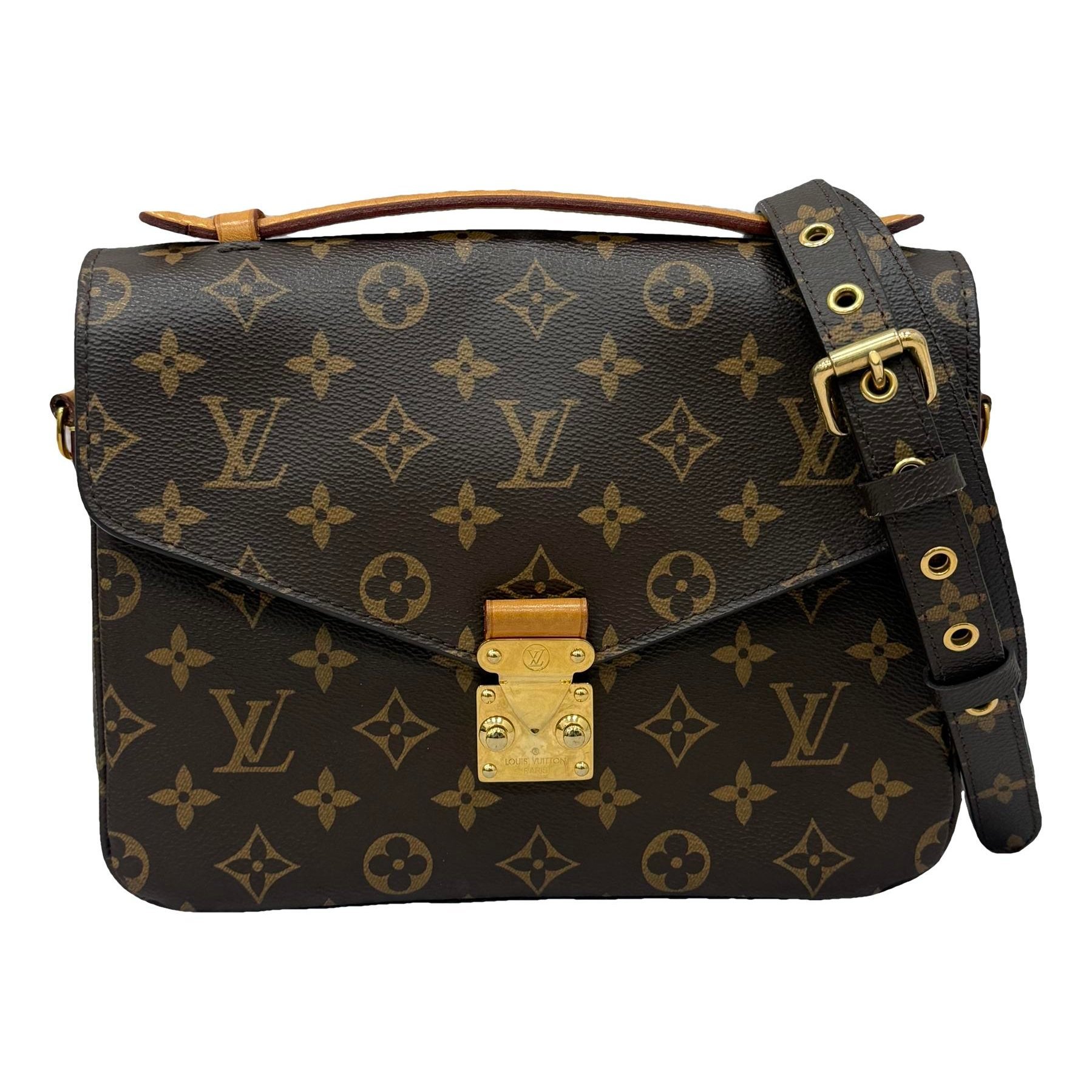 Metis leather handbag