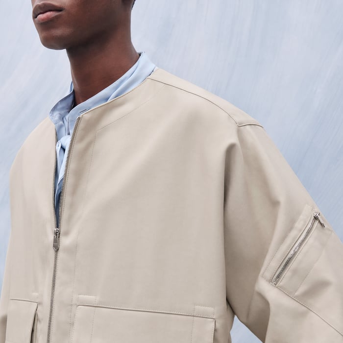 Corde Zipped Straight Cut Jacket