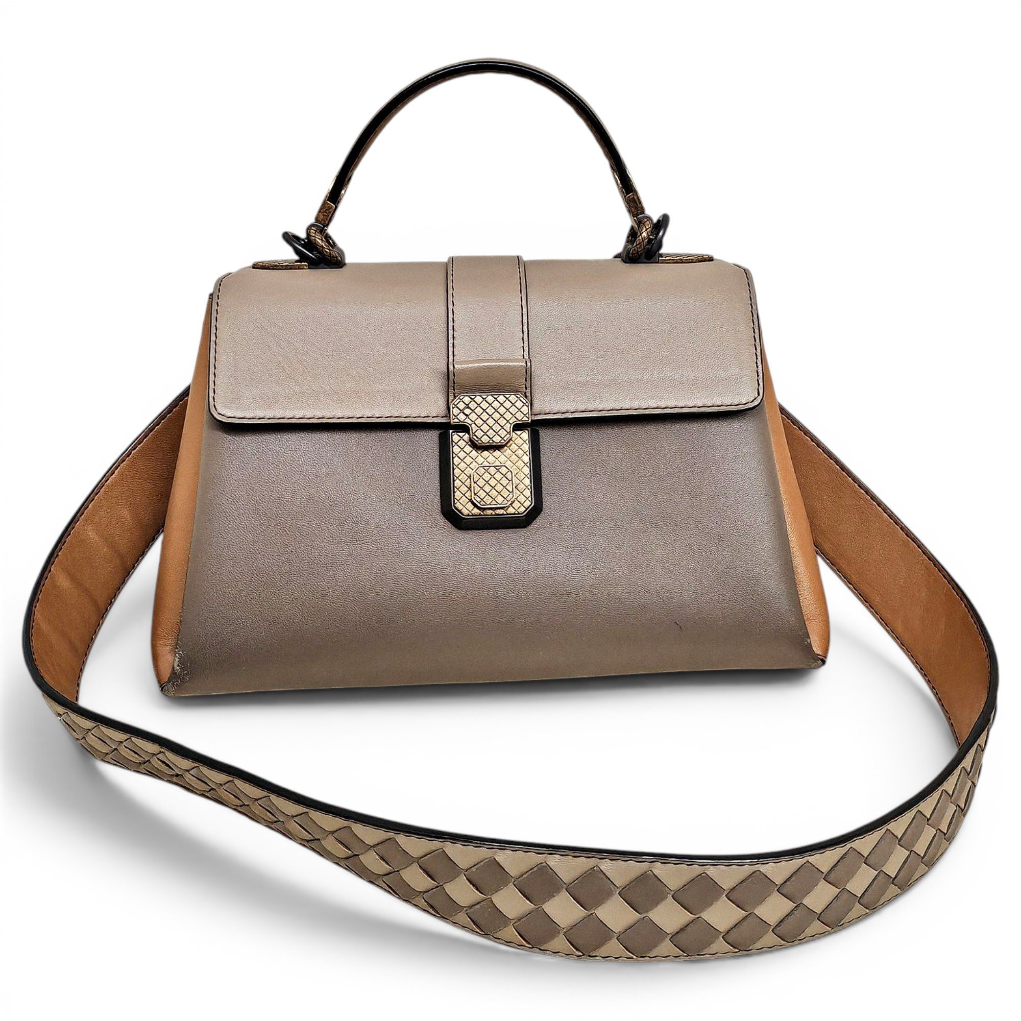 Piazza leather handbag