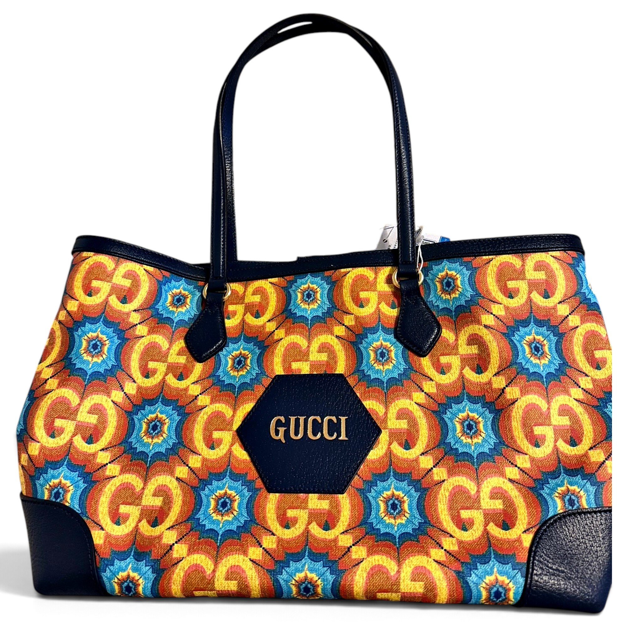 Ophidia Shopping leather tote