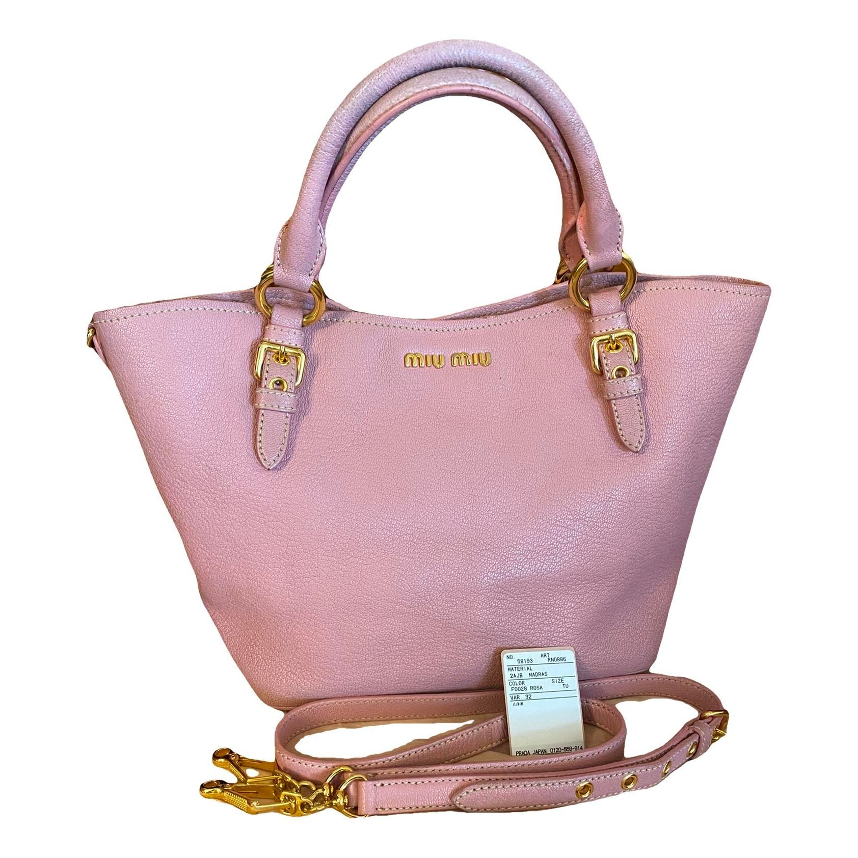 Leather handbag