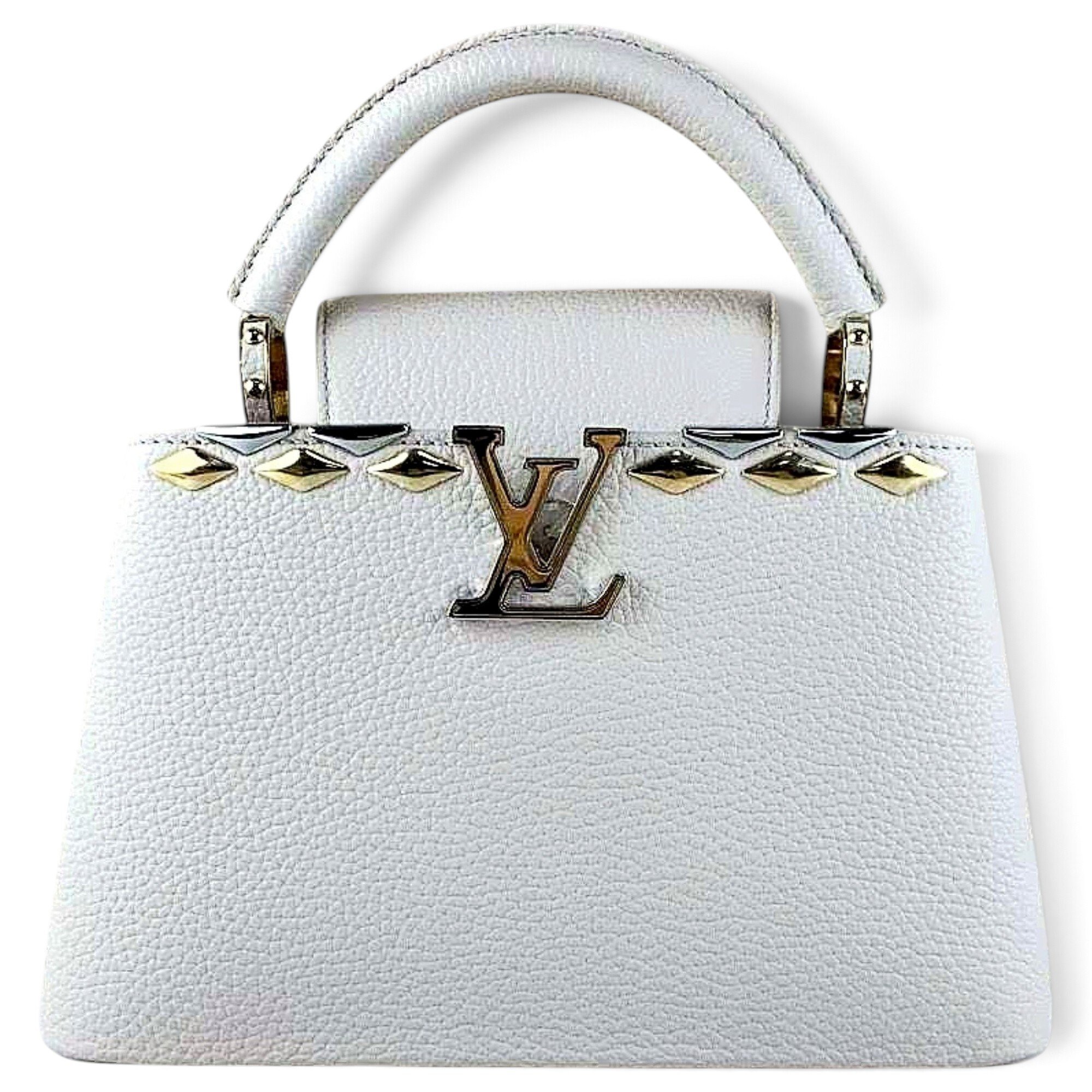 Capucines leather handbag