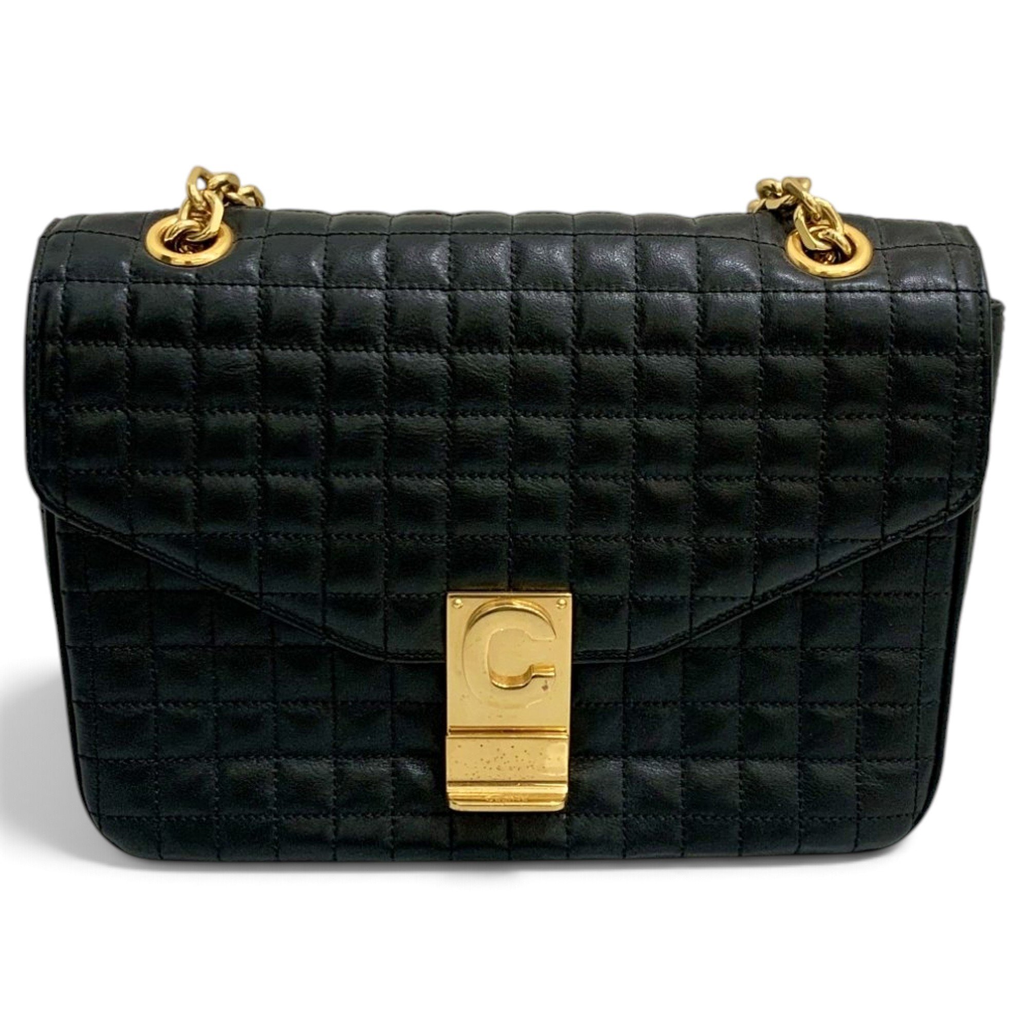 C bag leather handbag