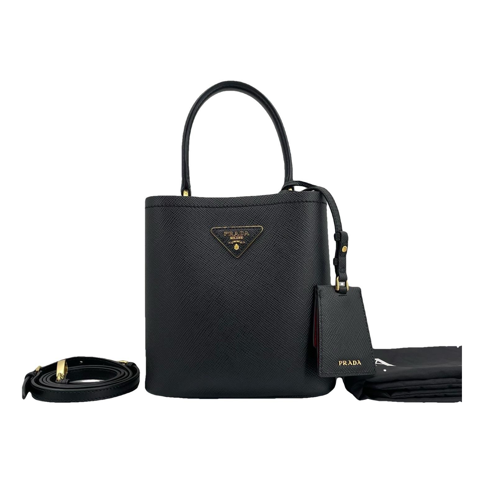 Panier leather handbag