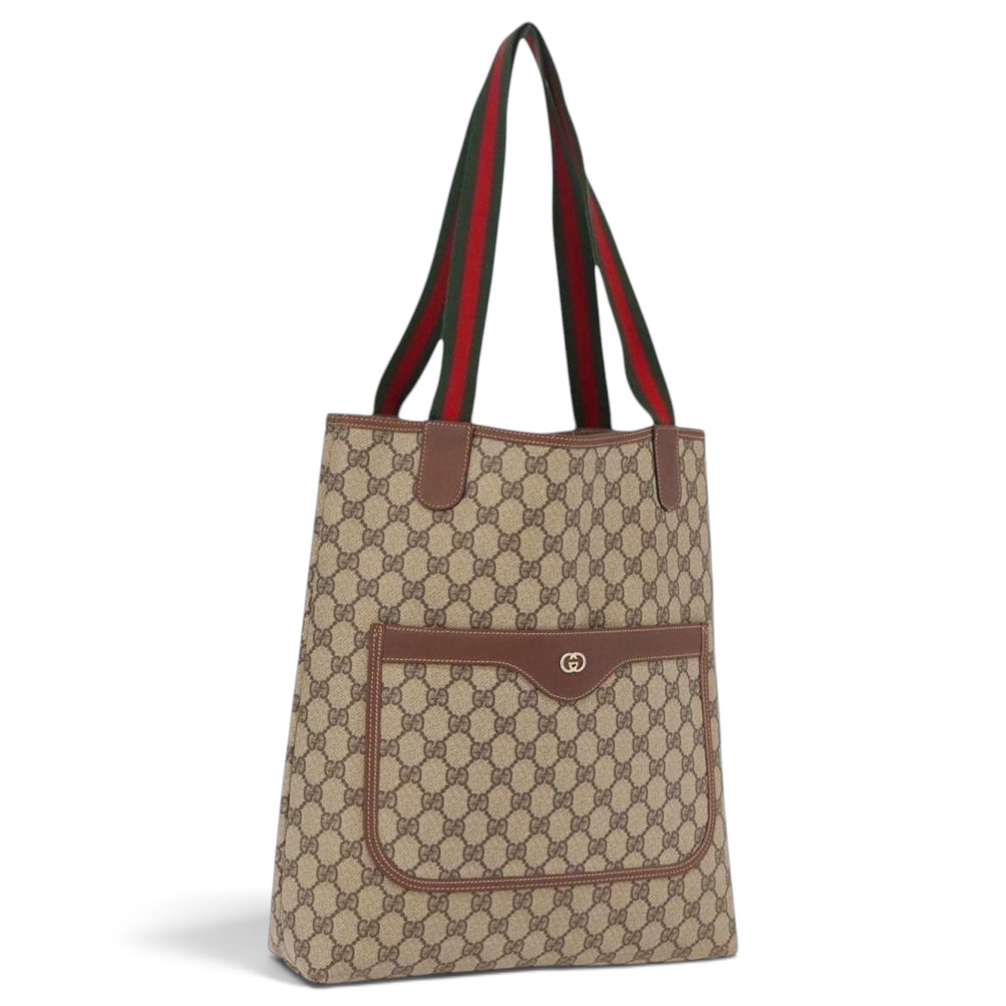 Leather tote