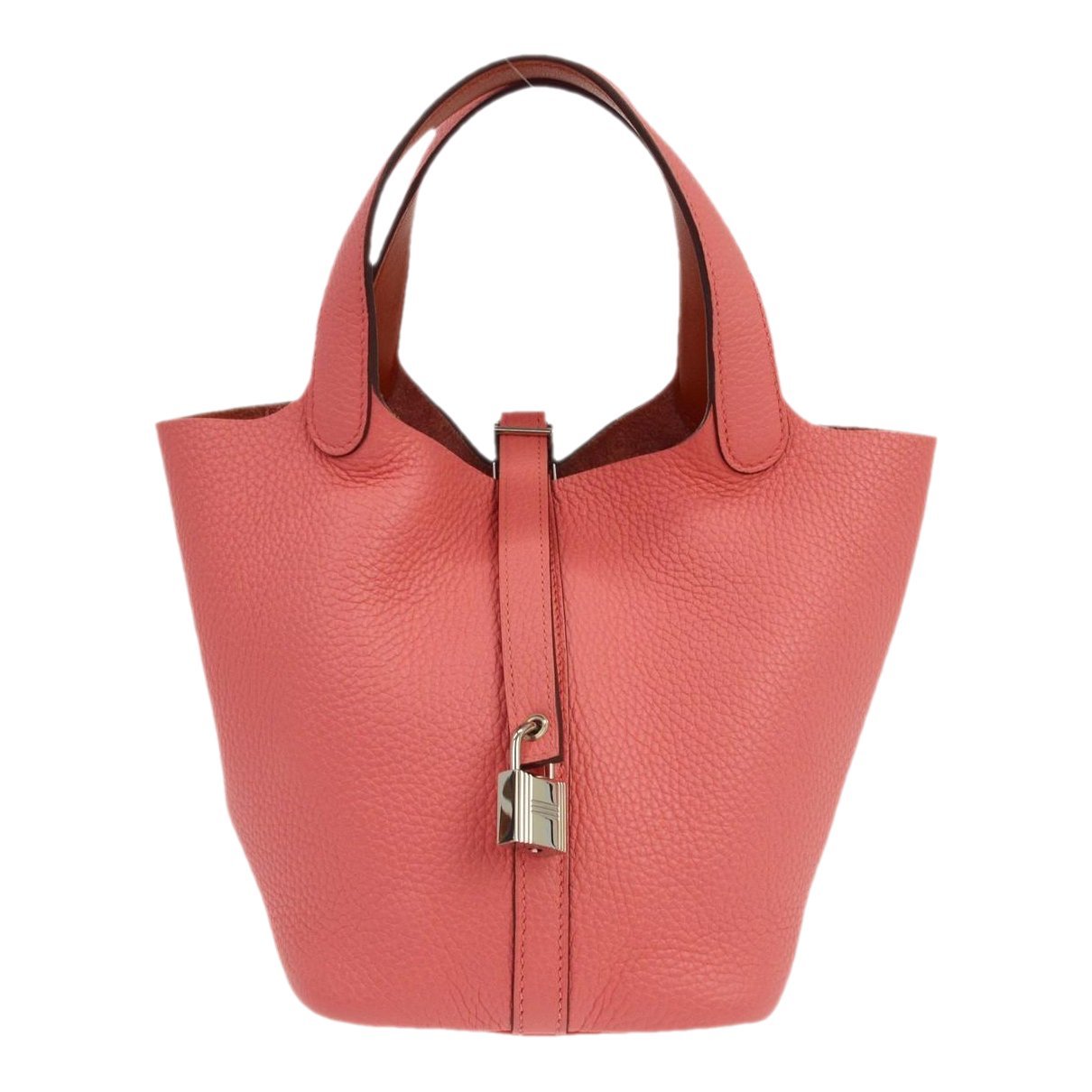 Picotin leather handbag