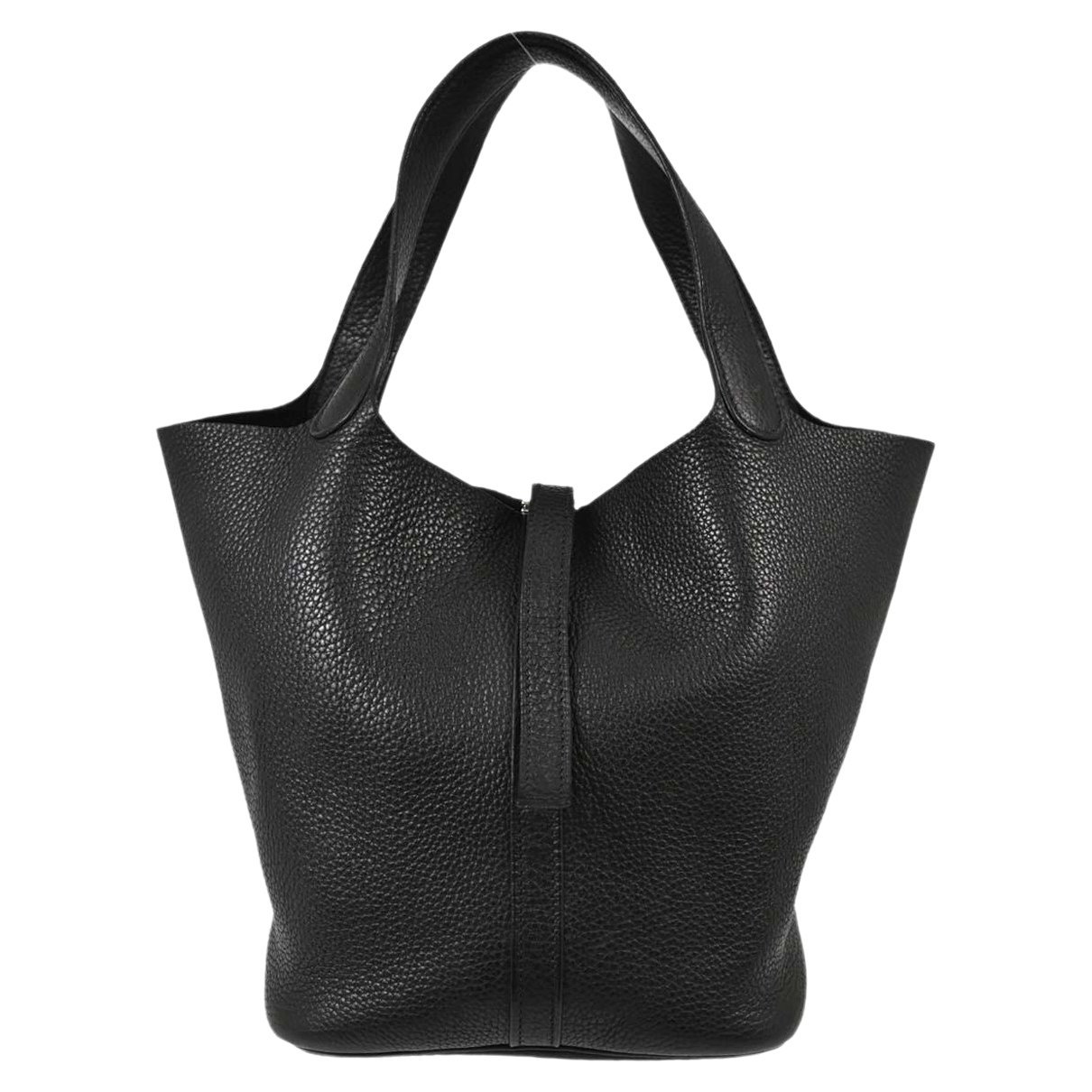 Picotin leather handbag