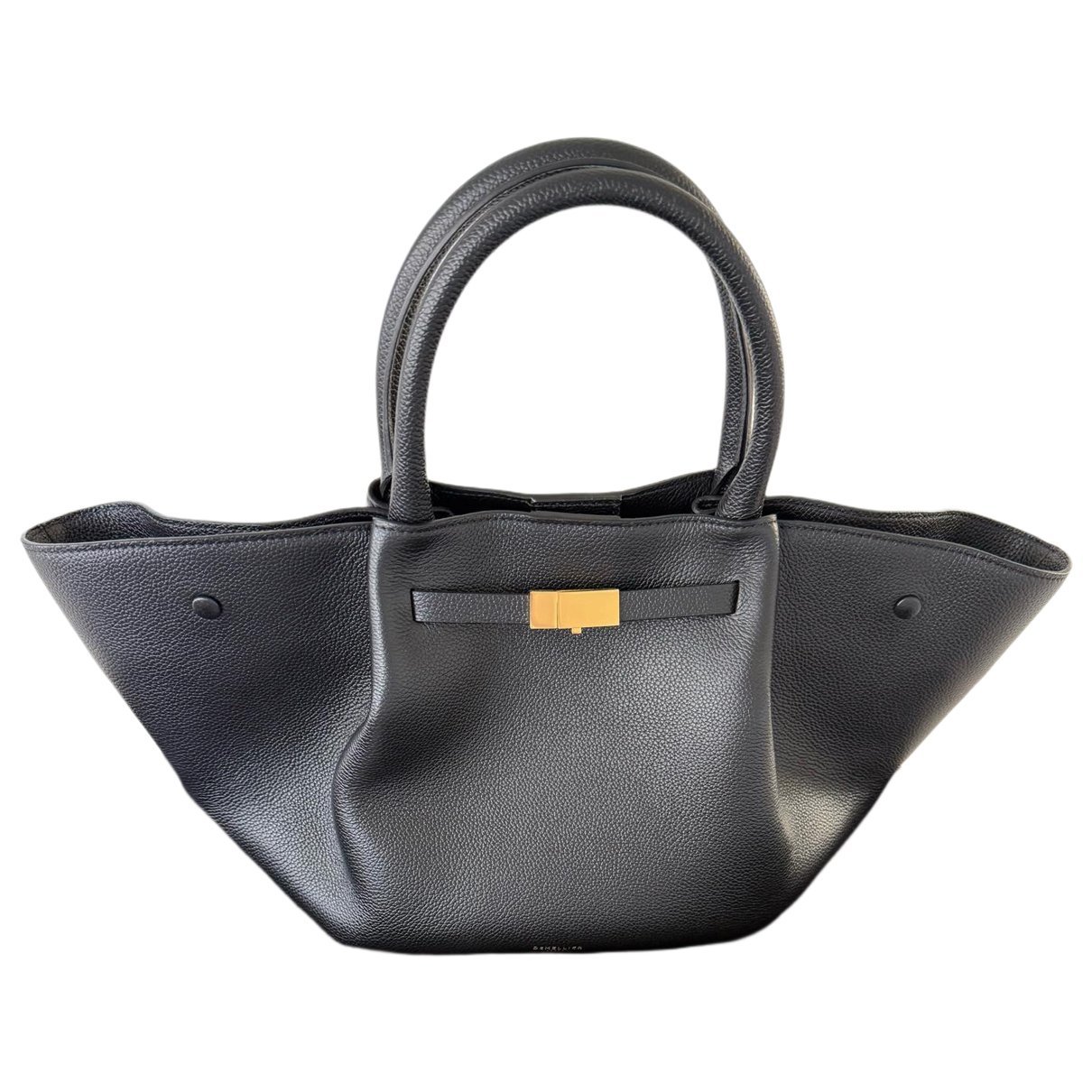 Leather tote